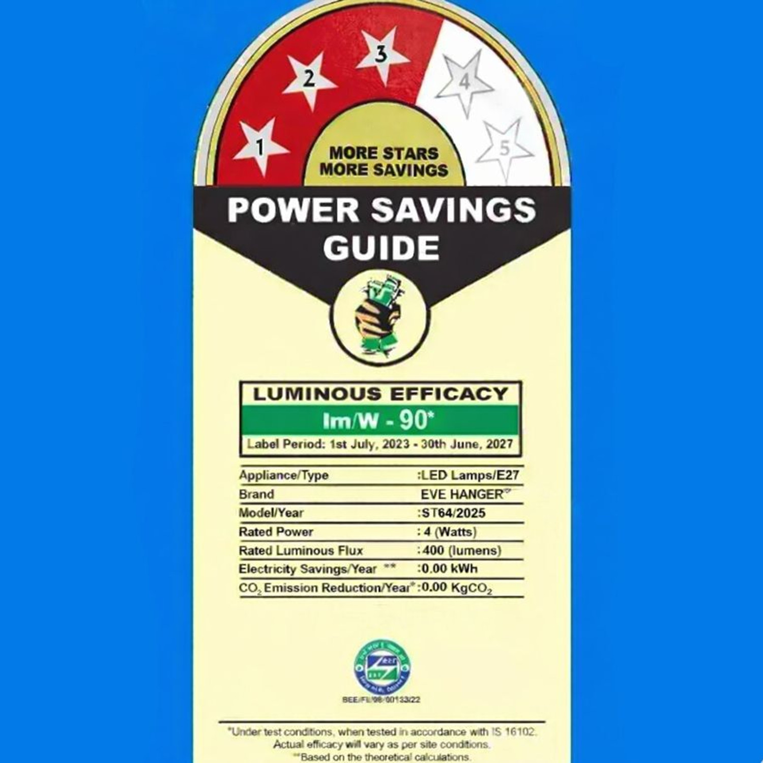 Image of Eve Hanger 4 W Basic Arbitrary E27 LED Bulb