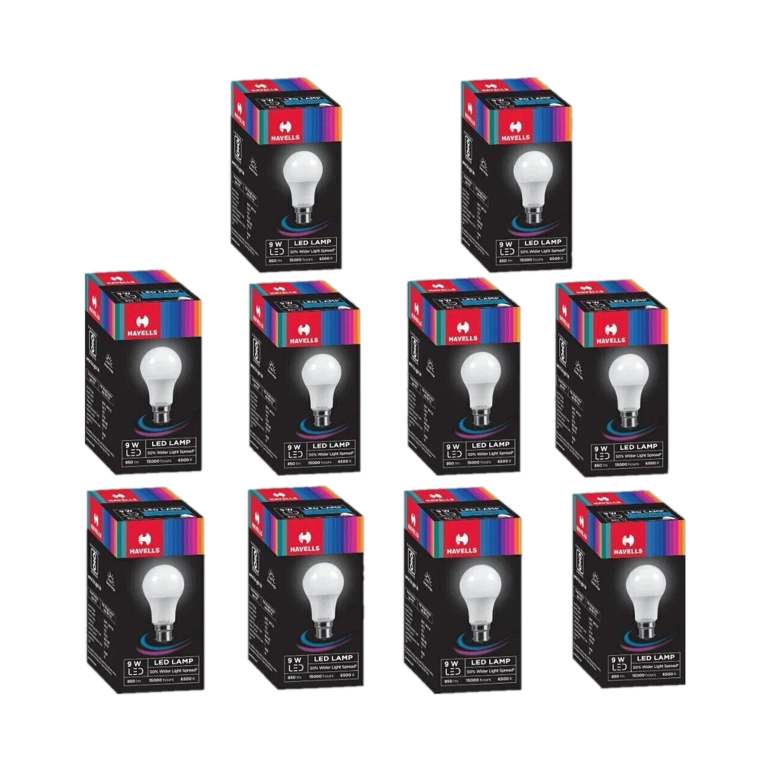 HAVELLS 9 W Basic Standard B22 LED Bulb