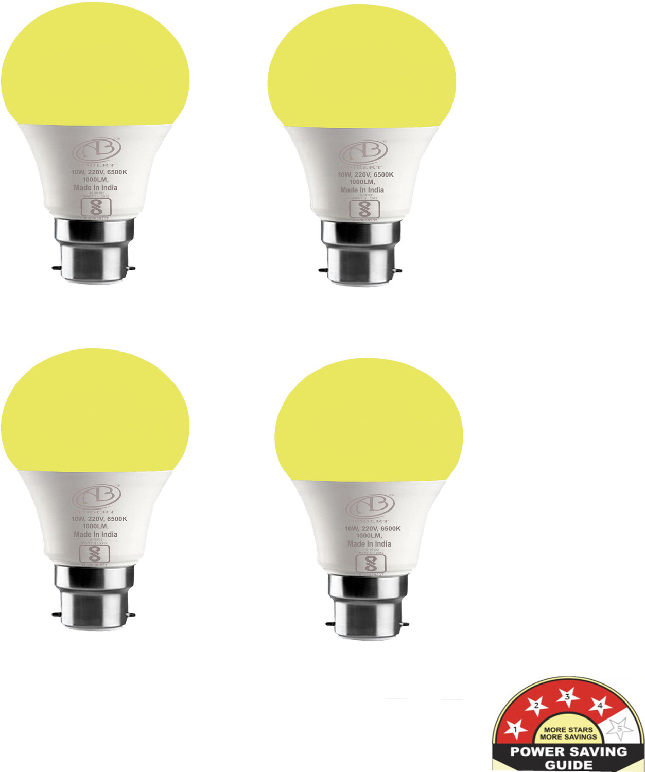 Image of ambert 10 W Eye Safety Compliance Globe B22 LED Bulb