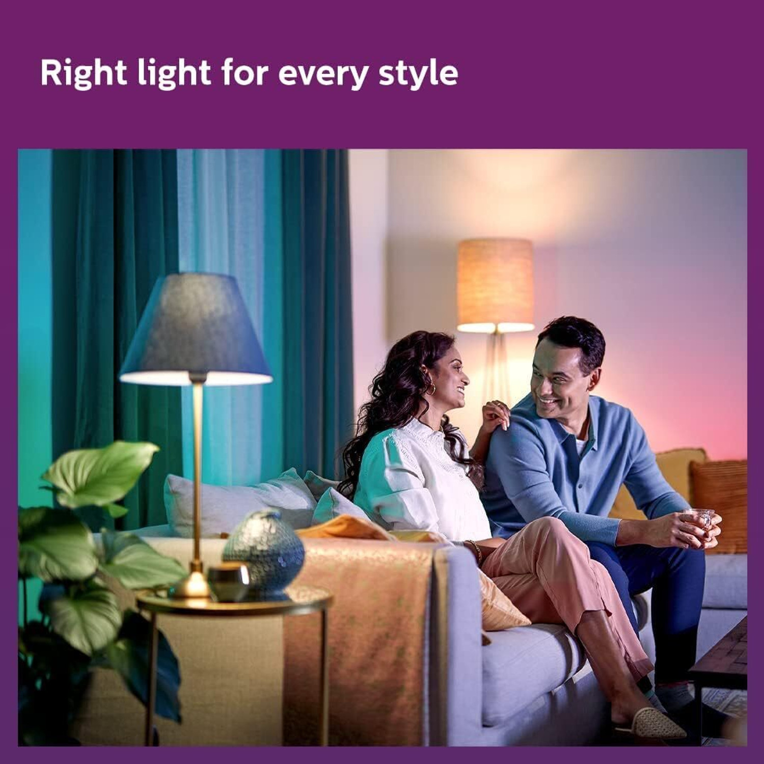 Image of PHILIPS Smart Wi-Fi 9W LED Bulb B22 Pro Smart Bulb