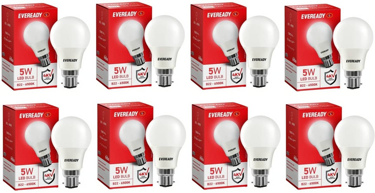 EVEREADY 5 W Basic Standard B22 LED Bulb