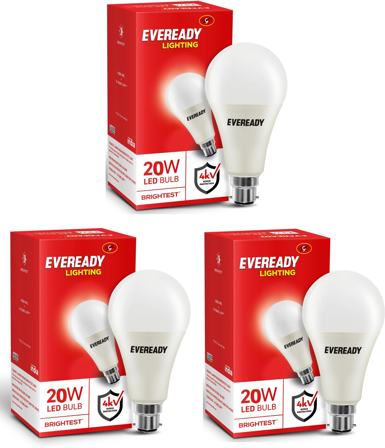 Image of EVEREADY 20 W Basic Standard B22 LED Bulb