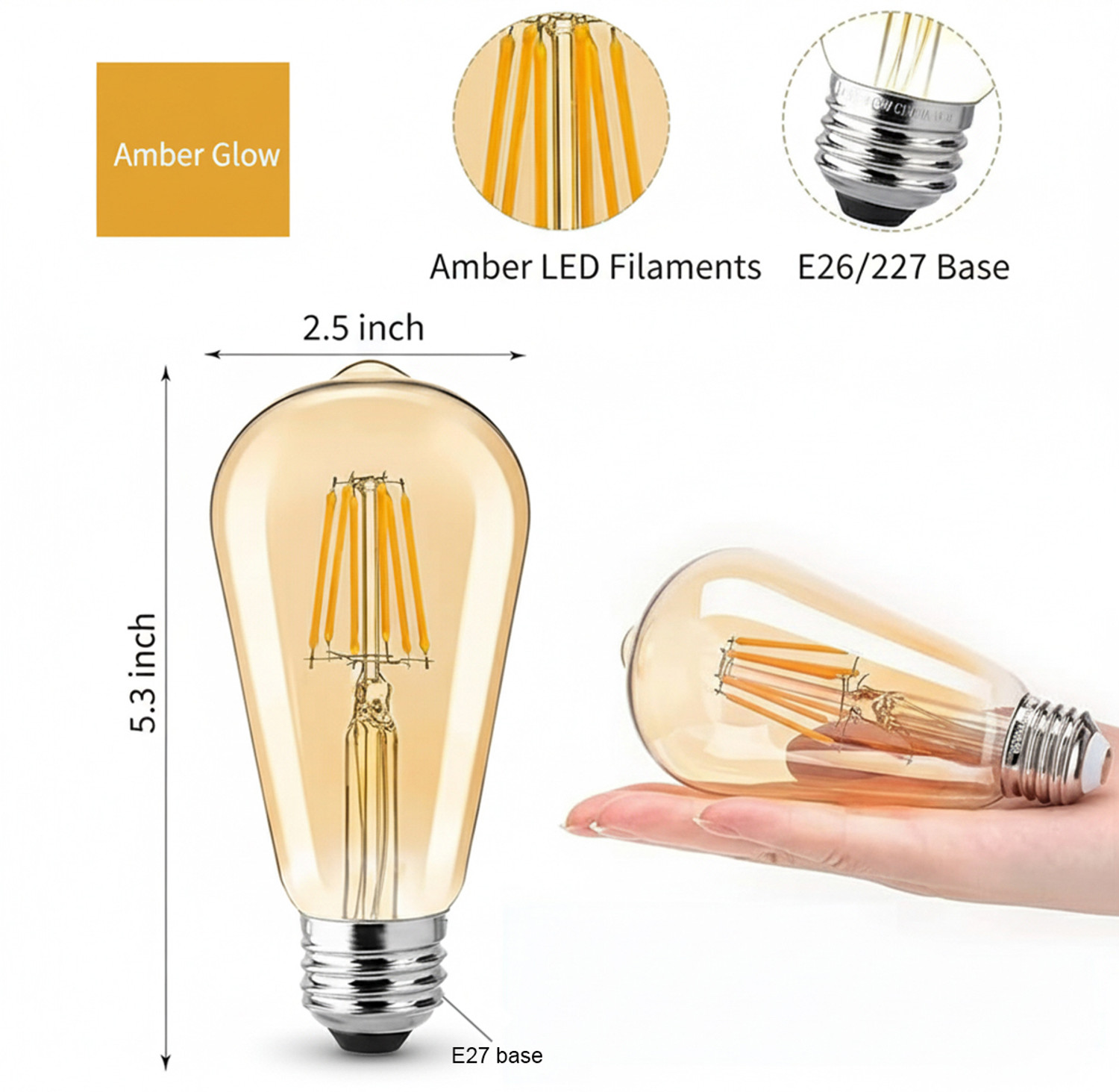 Image of Eve Hanger 4 W Basic Arbitrary E27 LED Bulb