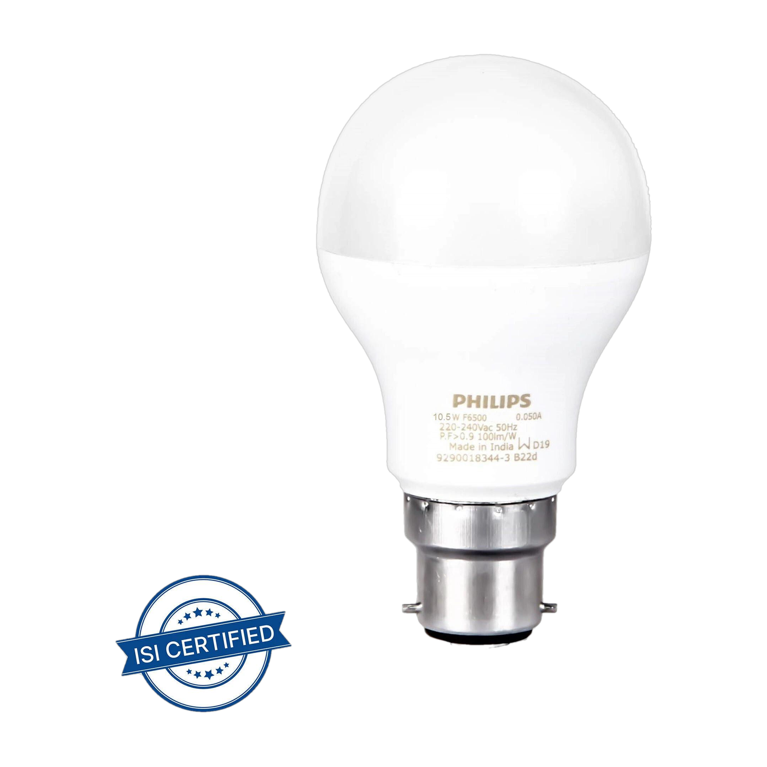 Image of PHILIPS 12 W Basic Round B22 LED Bulb