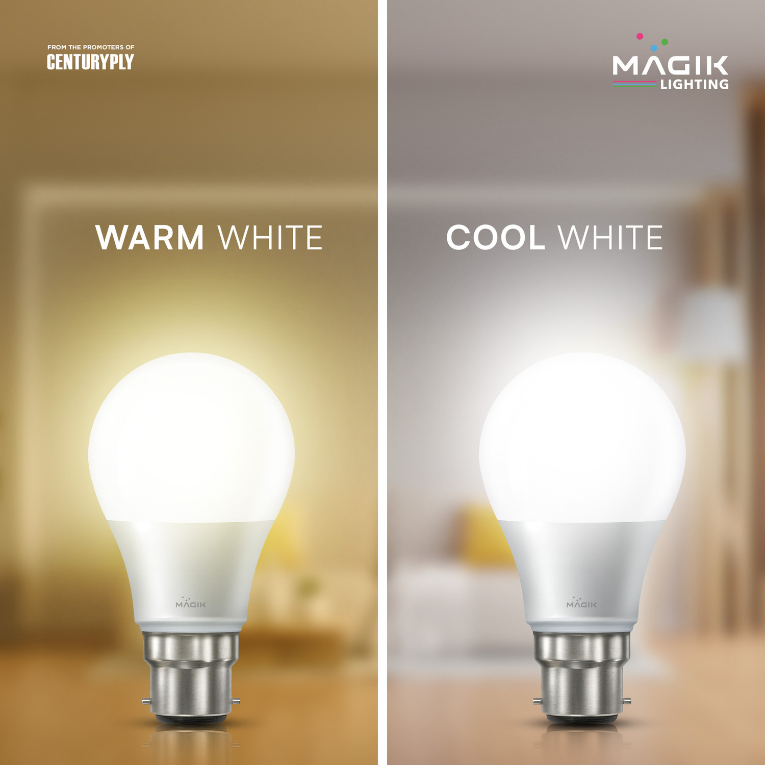 Image of Magik 9 W Basic Standard B22 LED Bulb