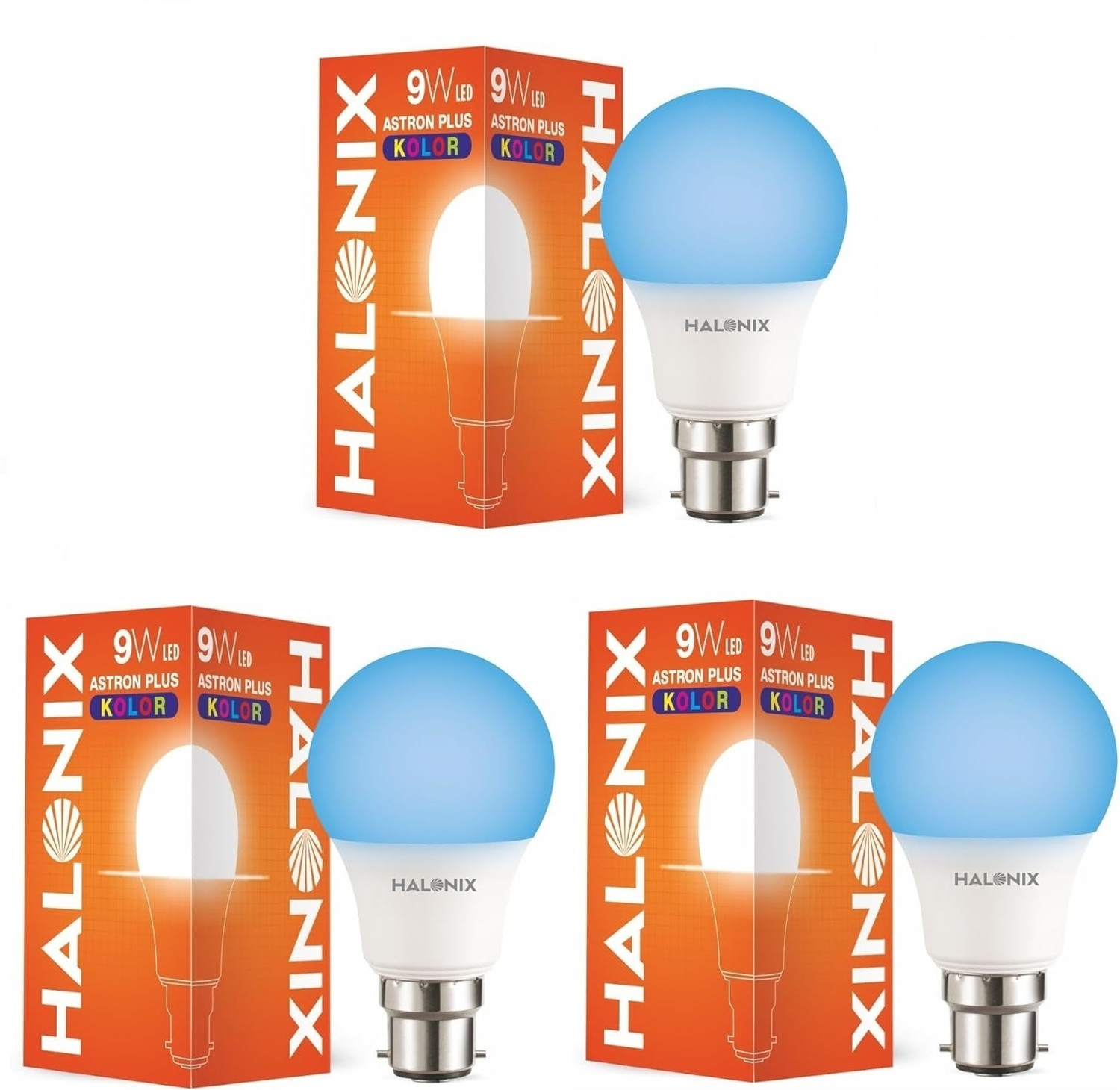 Image of HALONIX 9 W Basic Decorative B22 LED Bulb