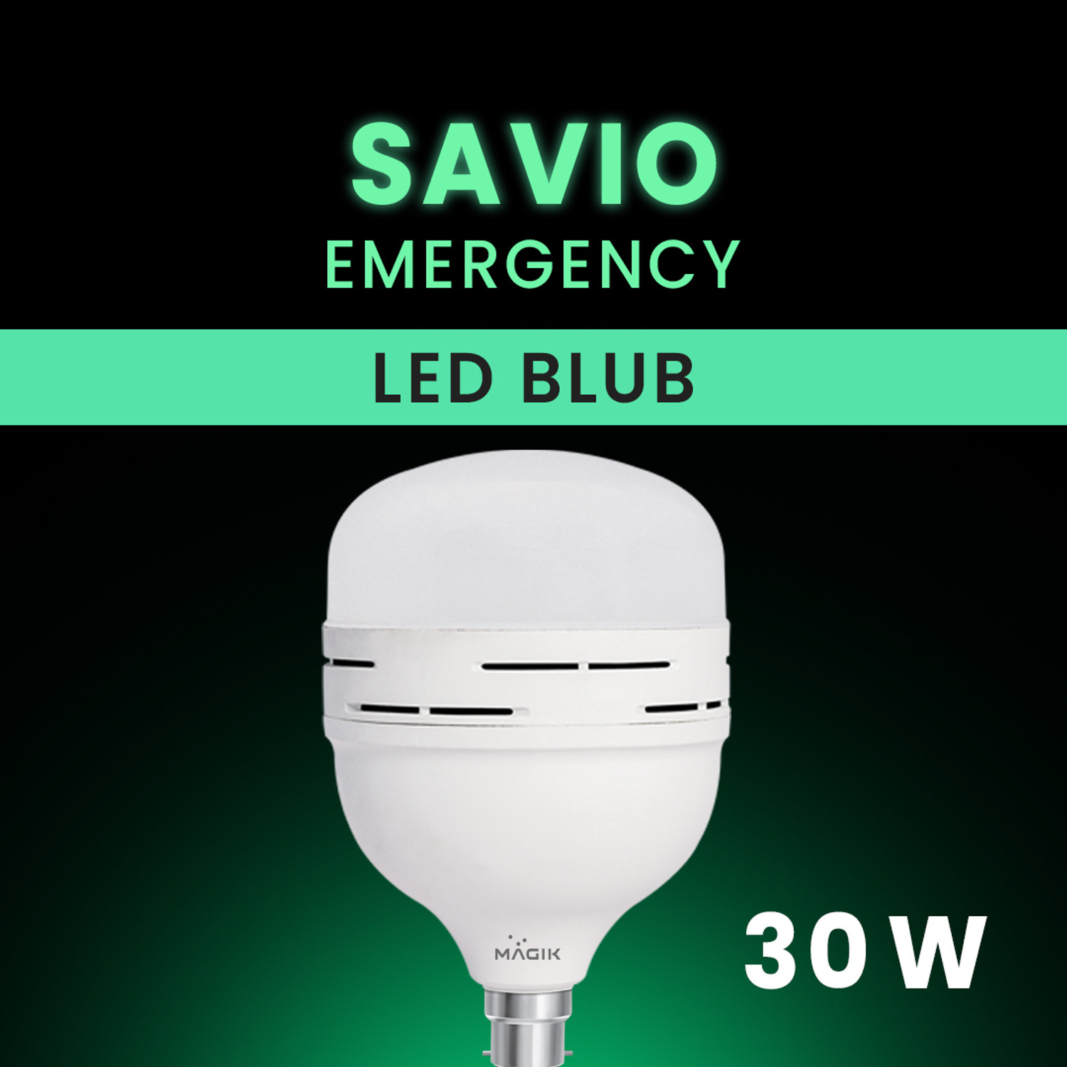 Image of Magik 30 W Basic Standard B22 Inverter Bulb