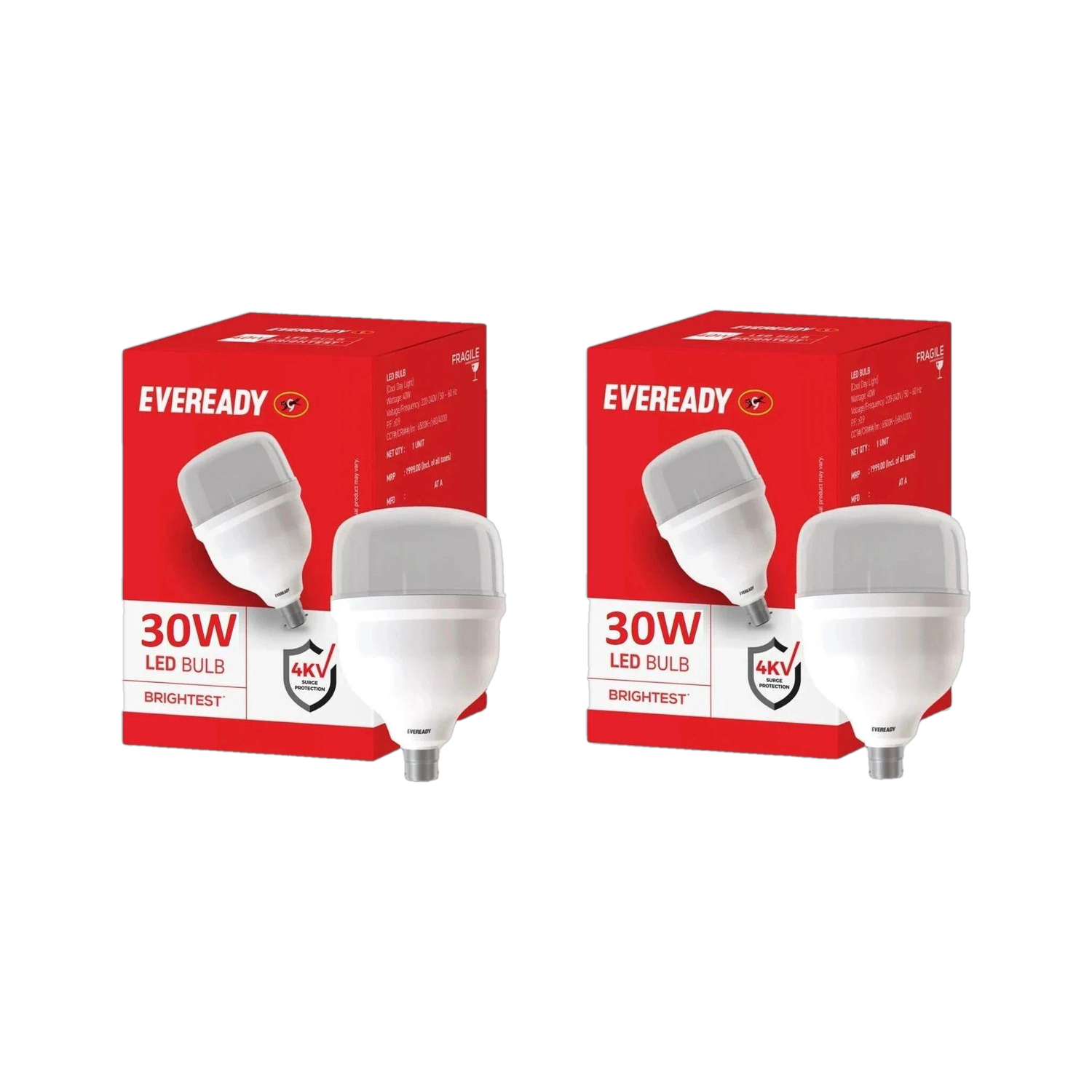 EVEREADY 30 W Basic Standard B22 LED Bulb