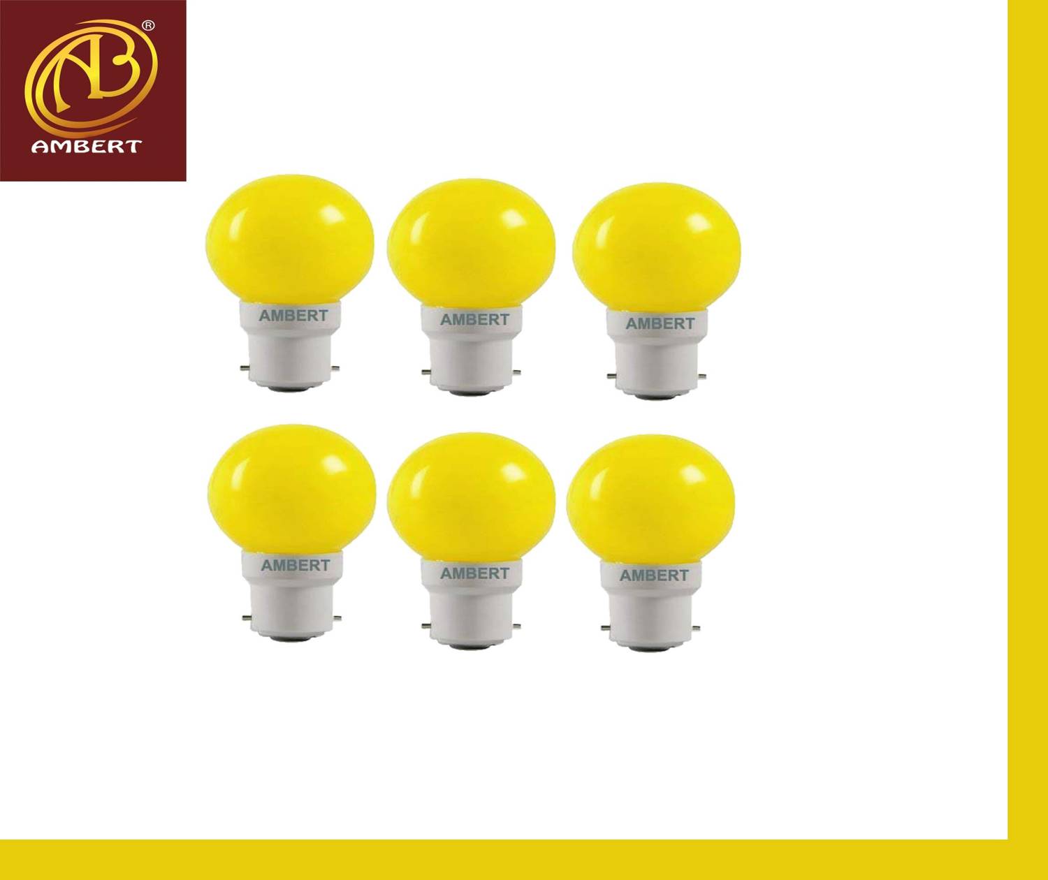 ambert 0.5 W Basic Decorative B22 LED Bulb