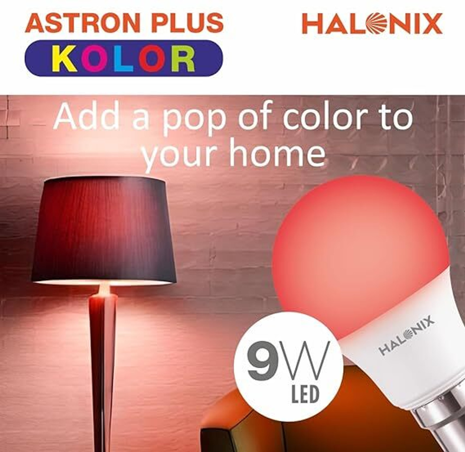 Image of HALONIX 9 W Basic Decorative B22 LED Bulb