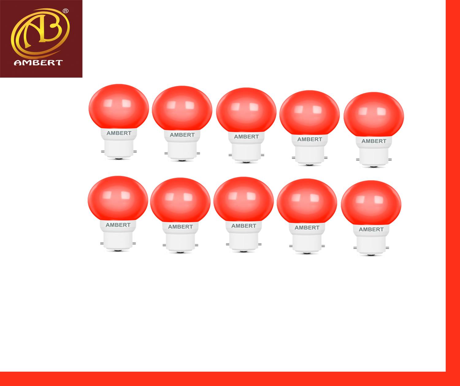 ambert 0.5 W Basic Decorative B22 LED Bulb