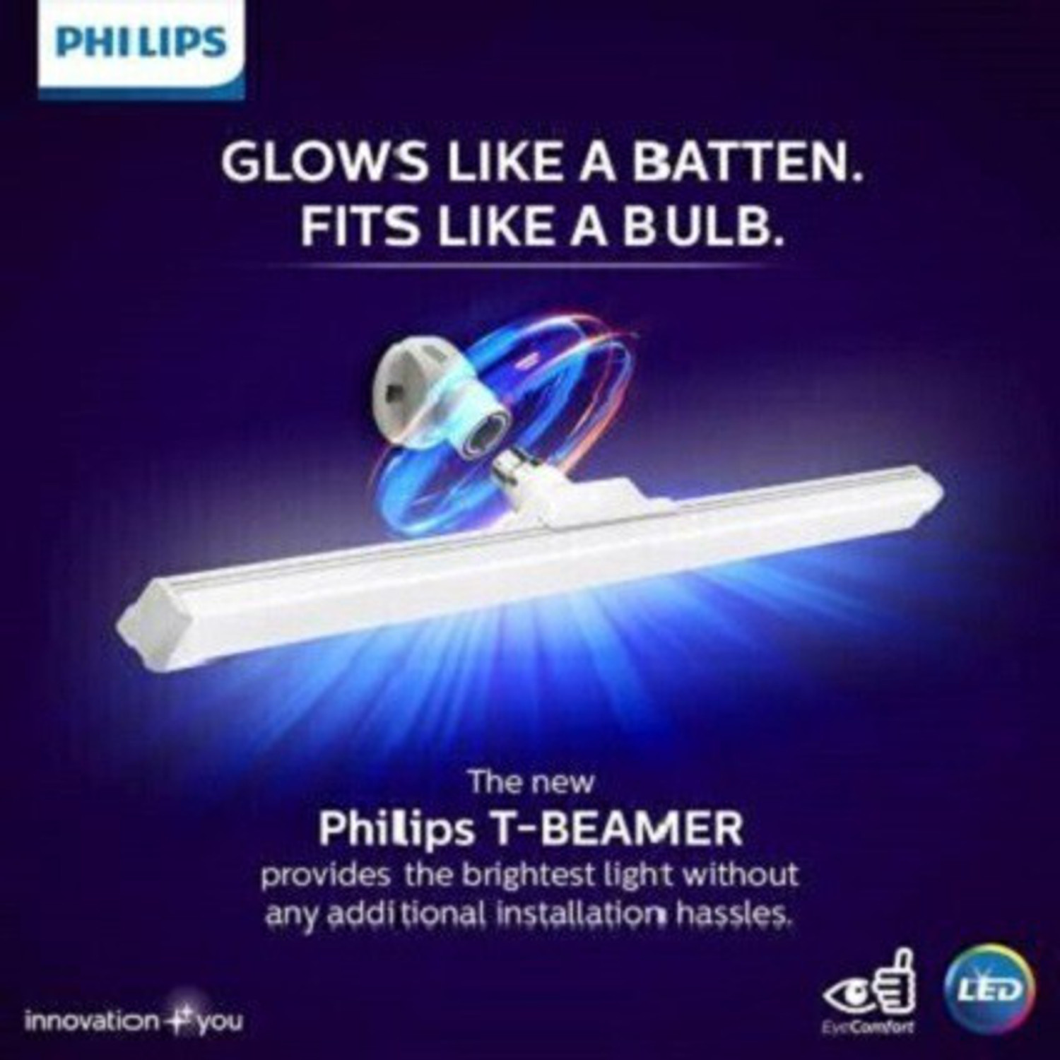 Image of PHILIPS 20 W Basic T-Bulb B22 LED Bulb