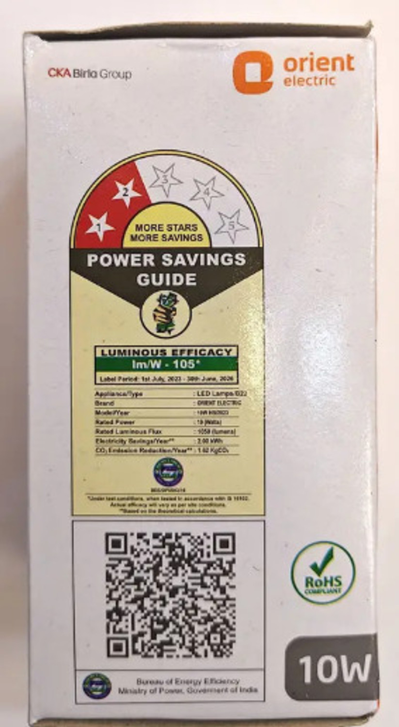 Image of ORIENT 9 W Basic Standard B22 LED Bulb