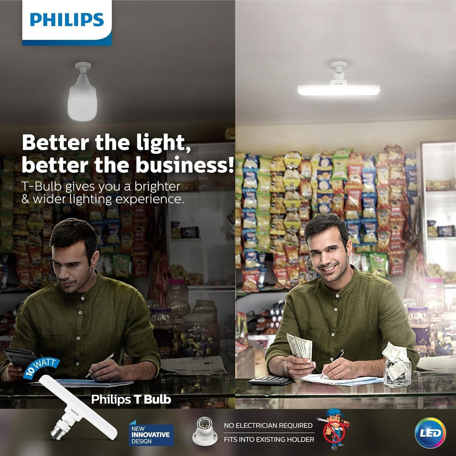 Image of PHILIPS 9 W 19.5 cm Tube Light