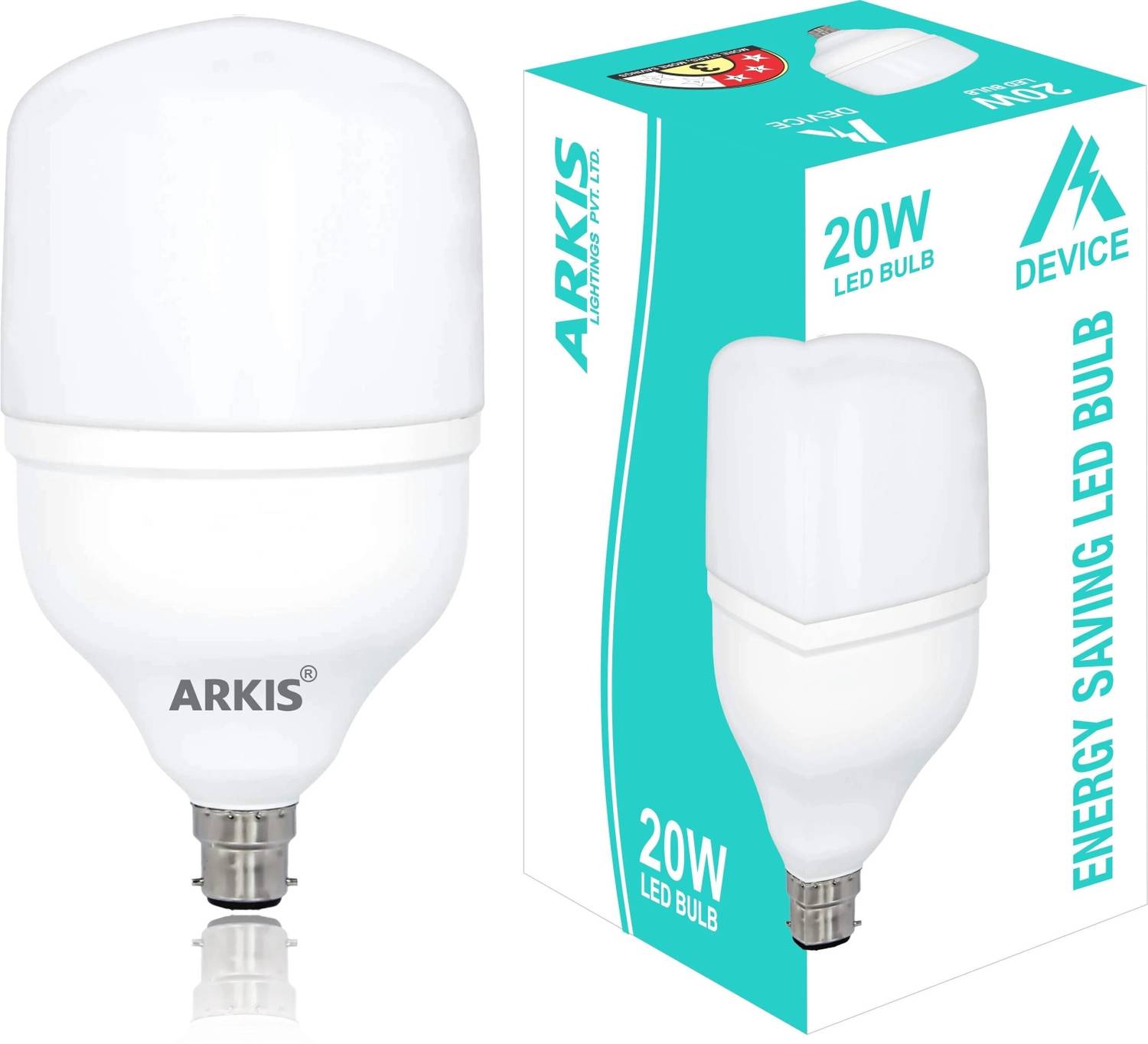 ARKIS 20 W Basic Standard B22 D LED Bulb
