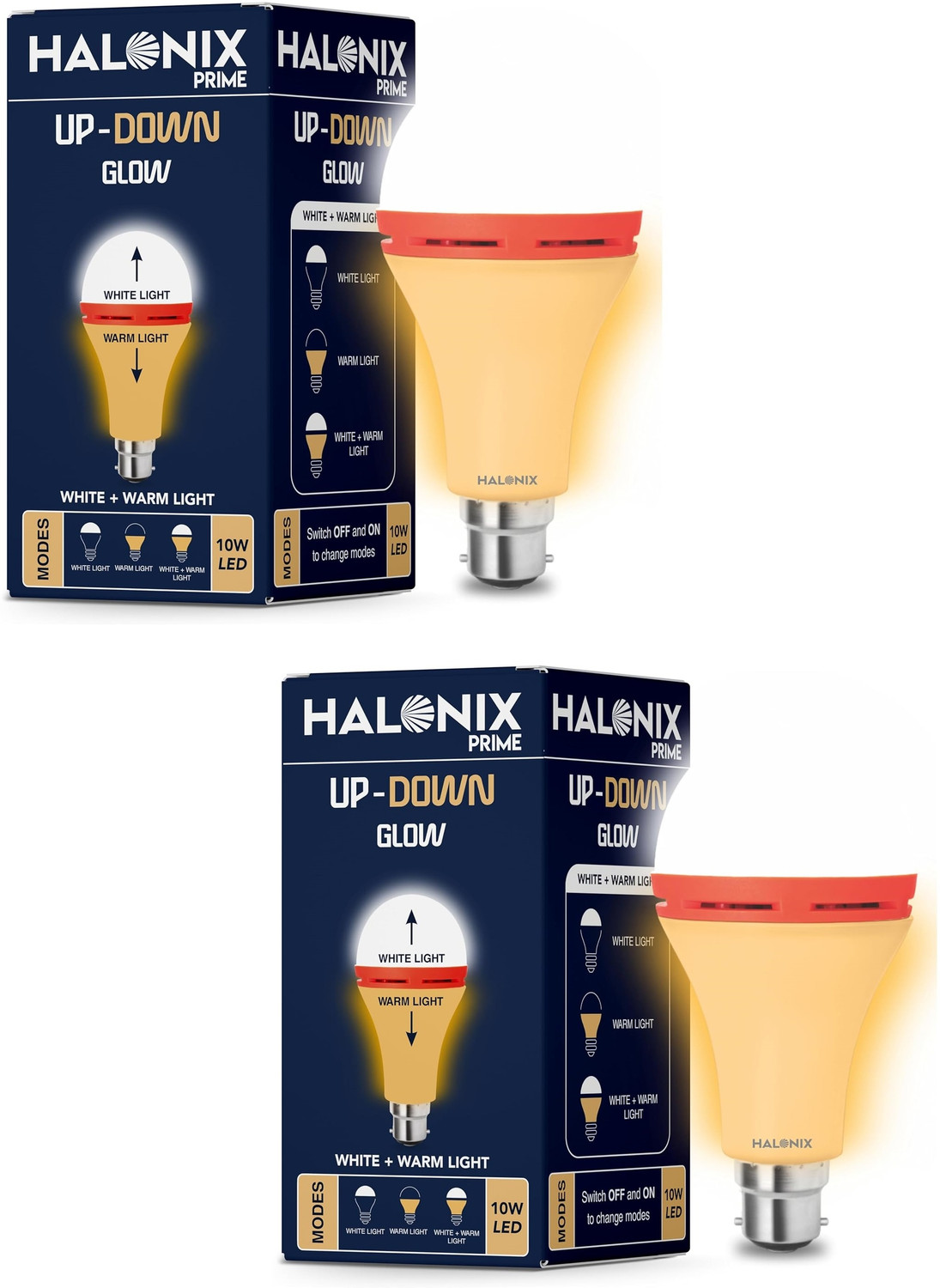 Image of HALONIX 10 W Basic Decorative B22 LED Bulb