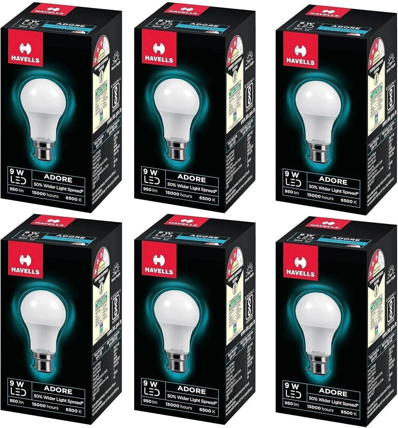 HAVELLS 9 W Basic Standard B22 LED Bulb