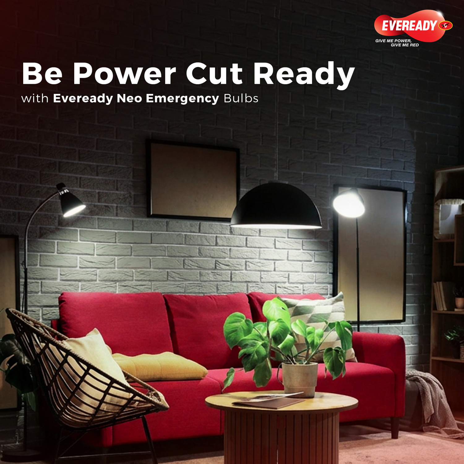 Image of EVEREADY 9 W Inverter Standard B22 Inverter Bulb (White)