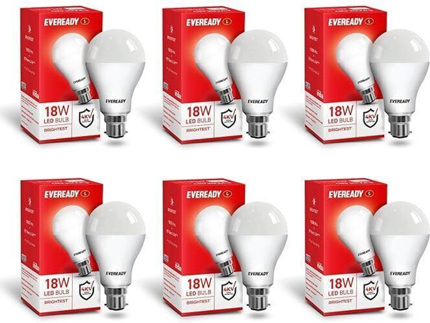 Image of EVEREADY 18 W Basic Standard B22 LED Bulb