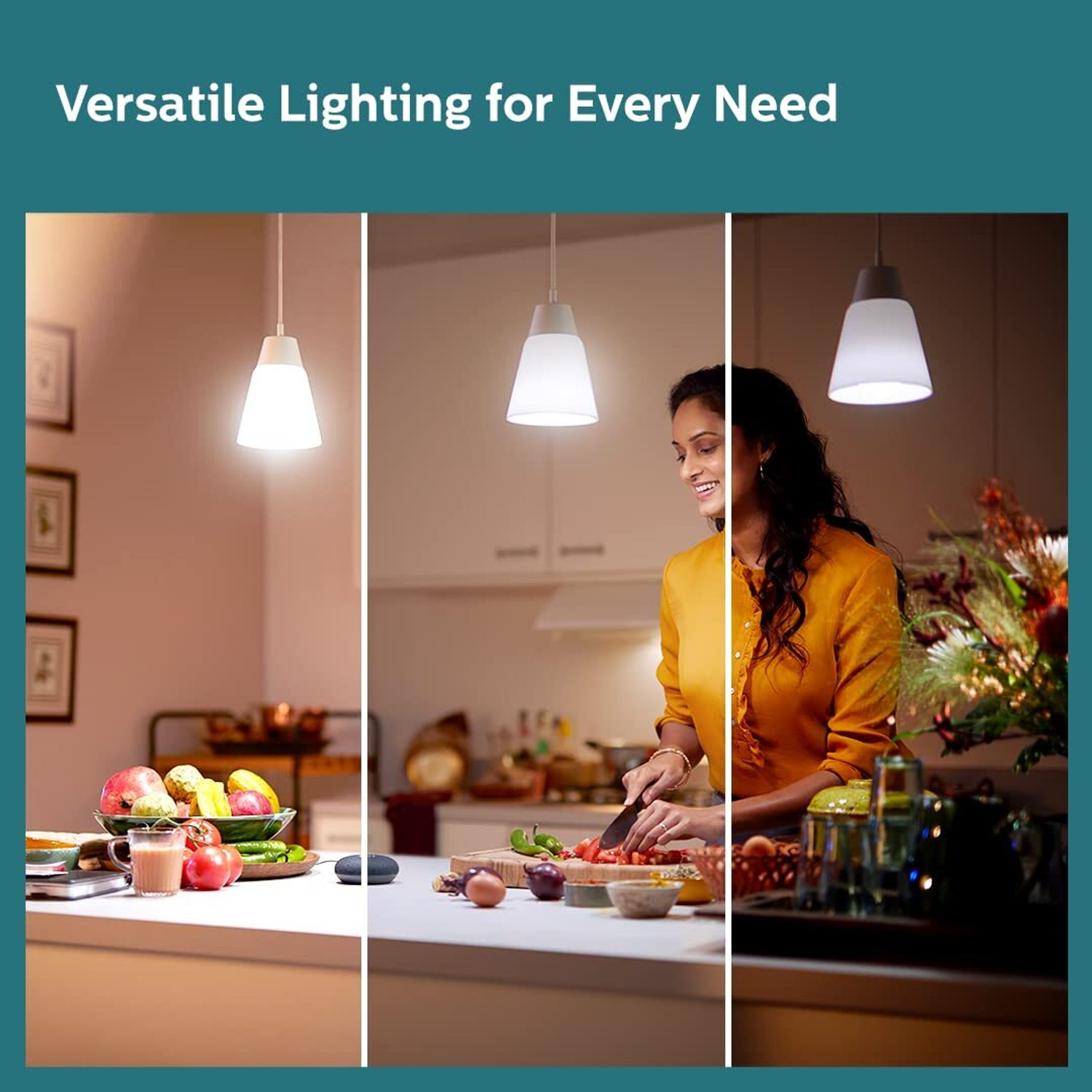 Image of PHILIPS 15 W Multi Watt Standard B22 LED Bulb