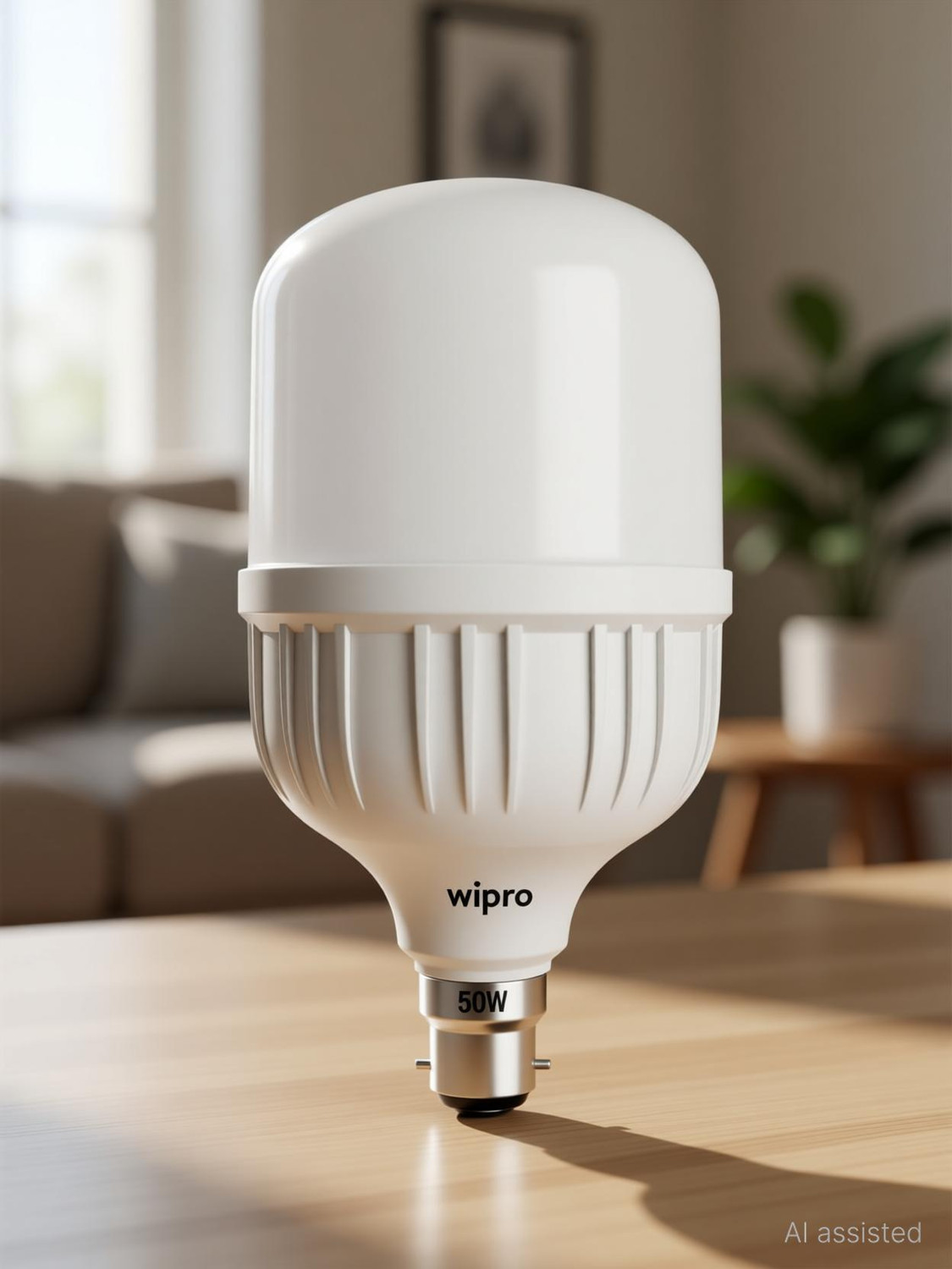 Image of Wipro 50 W Basic Standard B22 LED Bulb