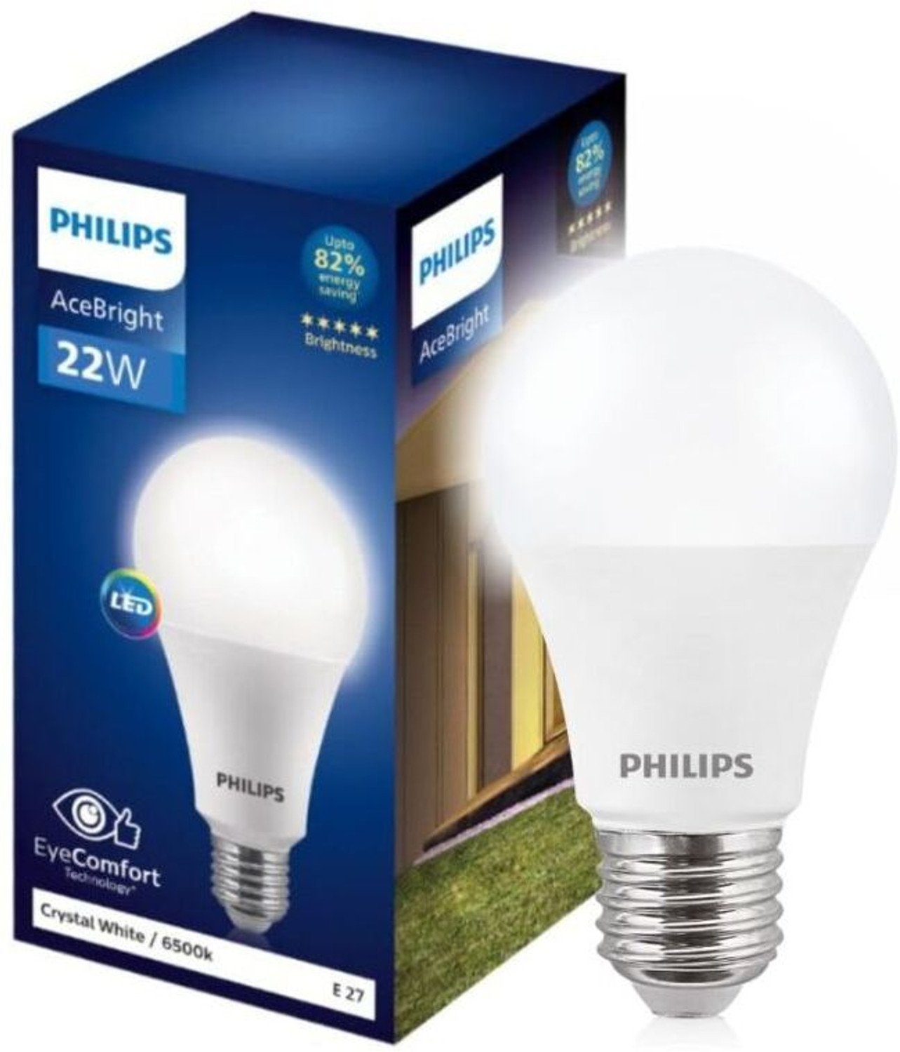 Image of PHILIPS 22 W Basic Round E27 LED Bulb