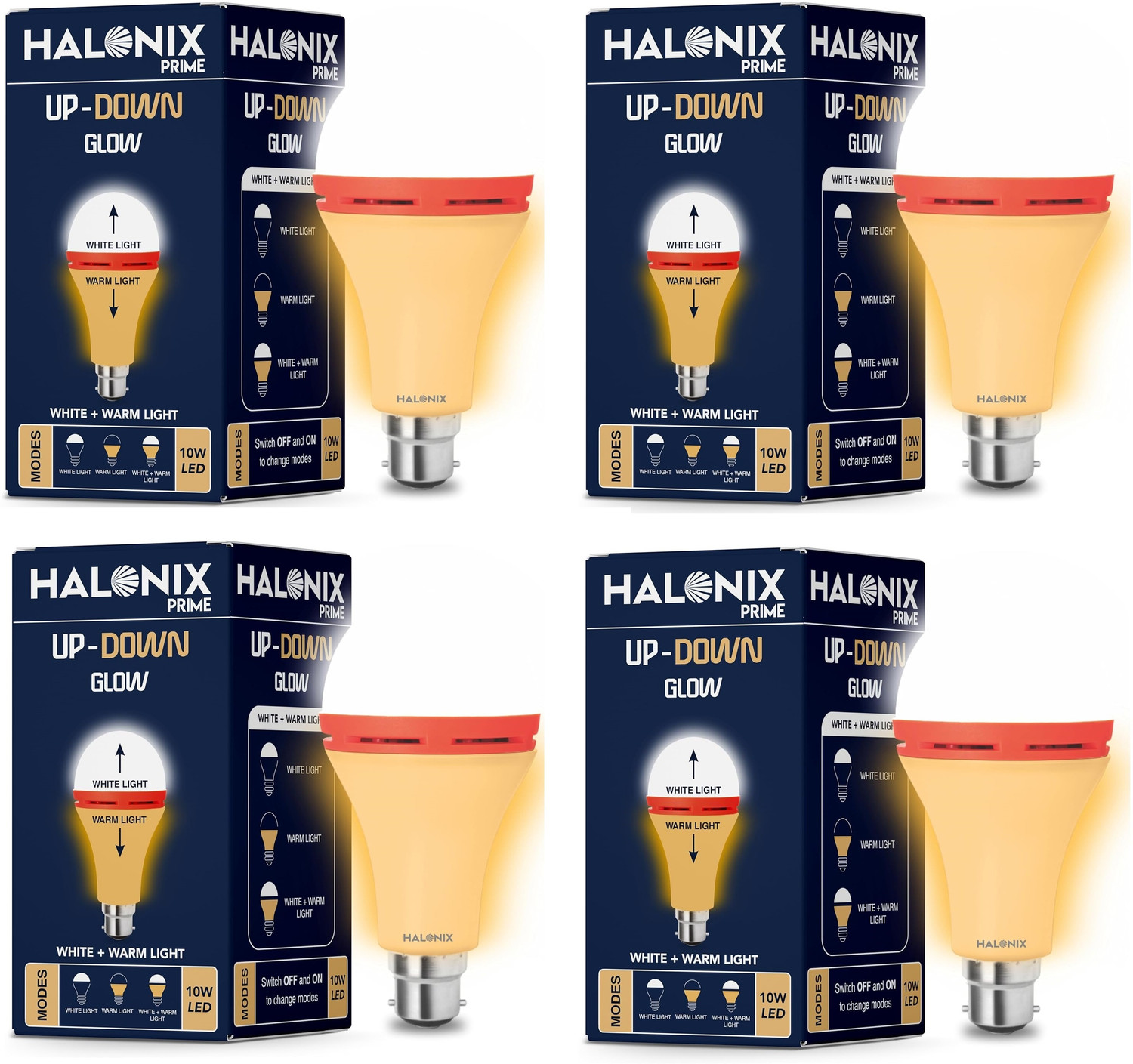 Image of HALONIX 10 W Basic Decorative B22 LED Bulb