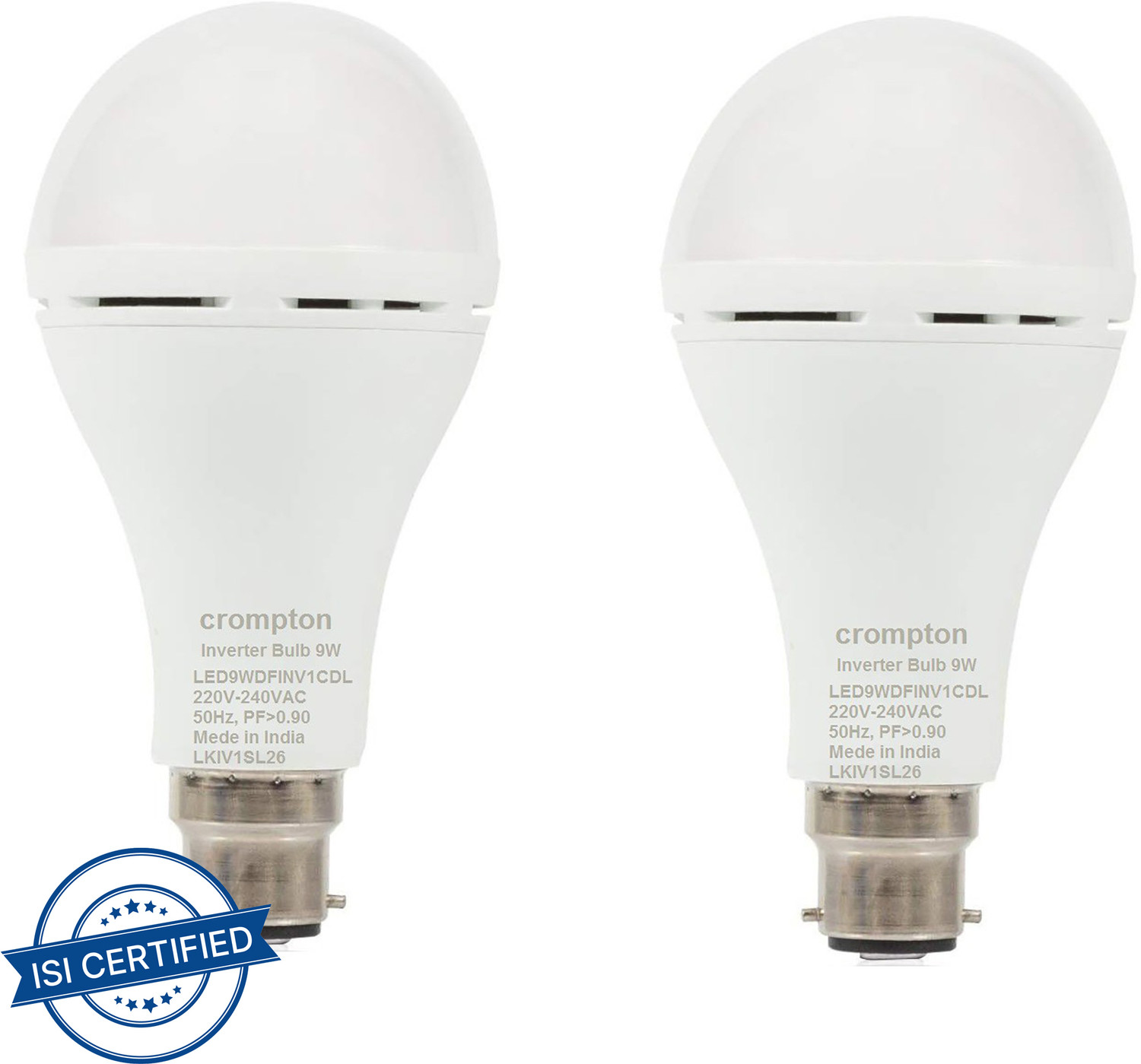 Image of Crompton 9 W Inverter Standard B22 Inverter Bulb