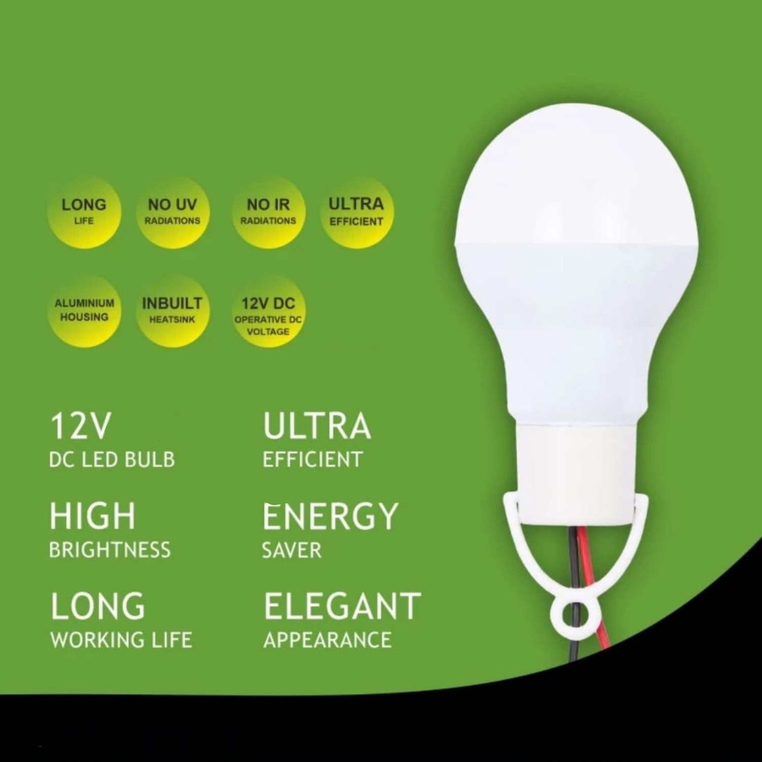 Image of AP Source 12 W Basic Round 2 Pin LED Bulb