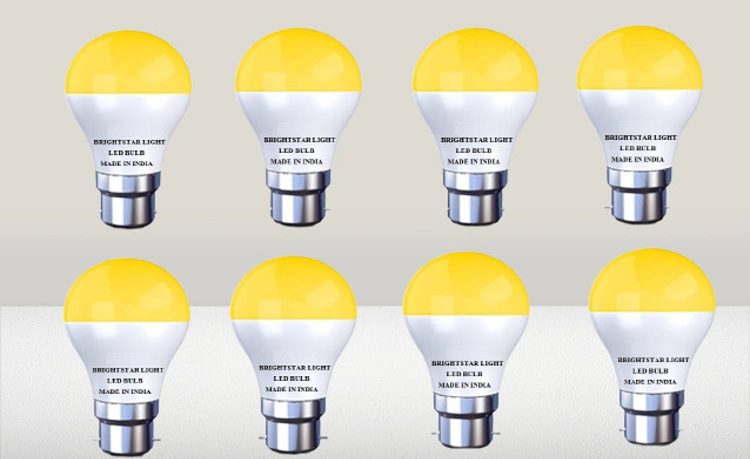 Brightstar 7 W Basic Round B22 LED Bulb