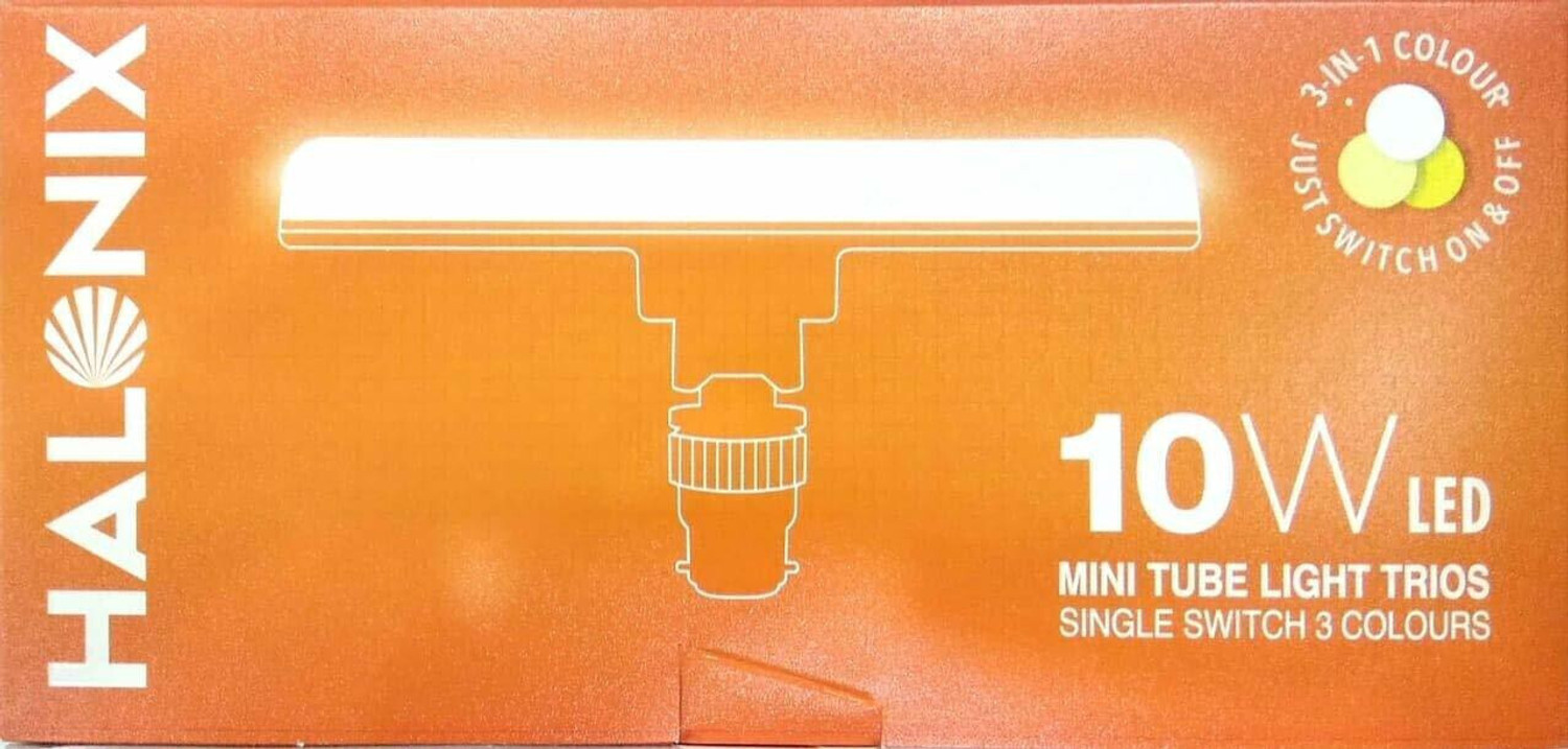 Image of HALONIX 10 W Color Changing T-Bulb B22 LED Bulb
