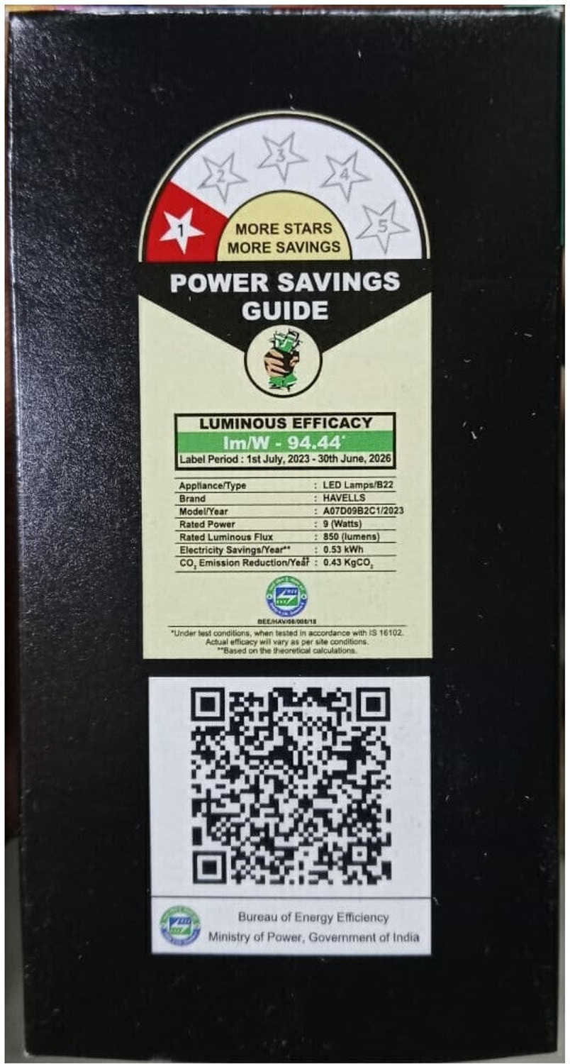 Image of HALONIX 10 W Motion Sensor Round B22 LED Bulb