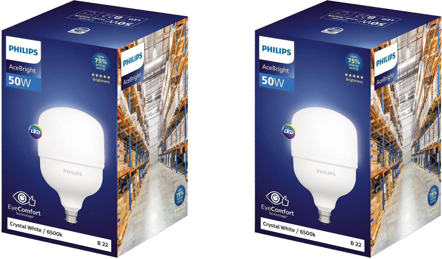 PHILIPS 50 W Basic Mushroom B22 LED Bulb