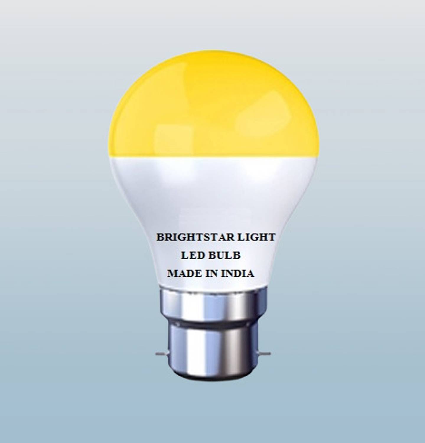 Brightstar 9 W Basic Round B22 LED Bulb