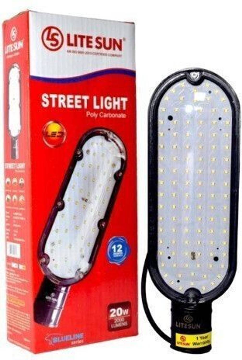 LiteSun 20W 2 Pin LED Bulb White - Image 1