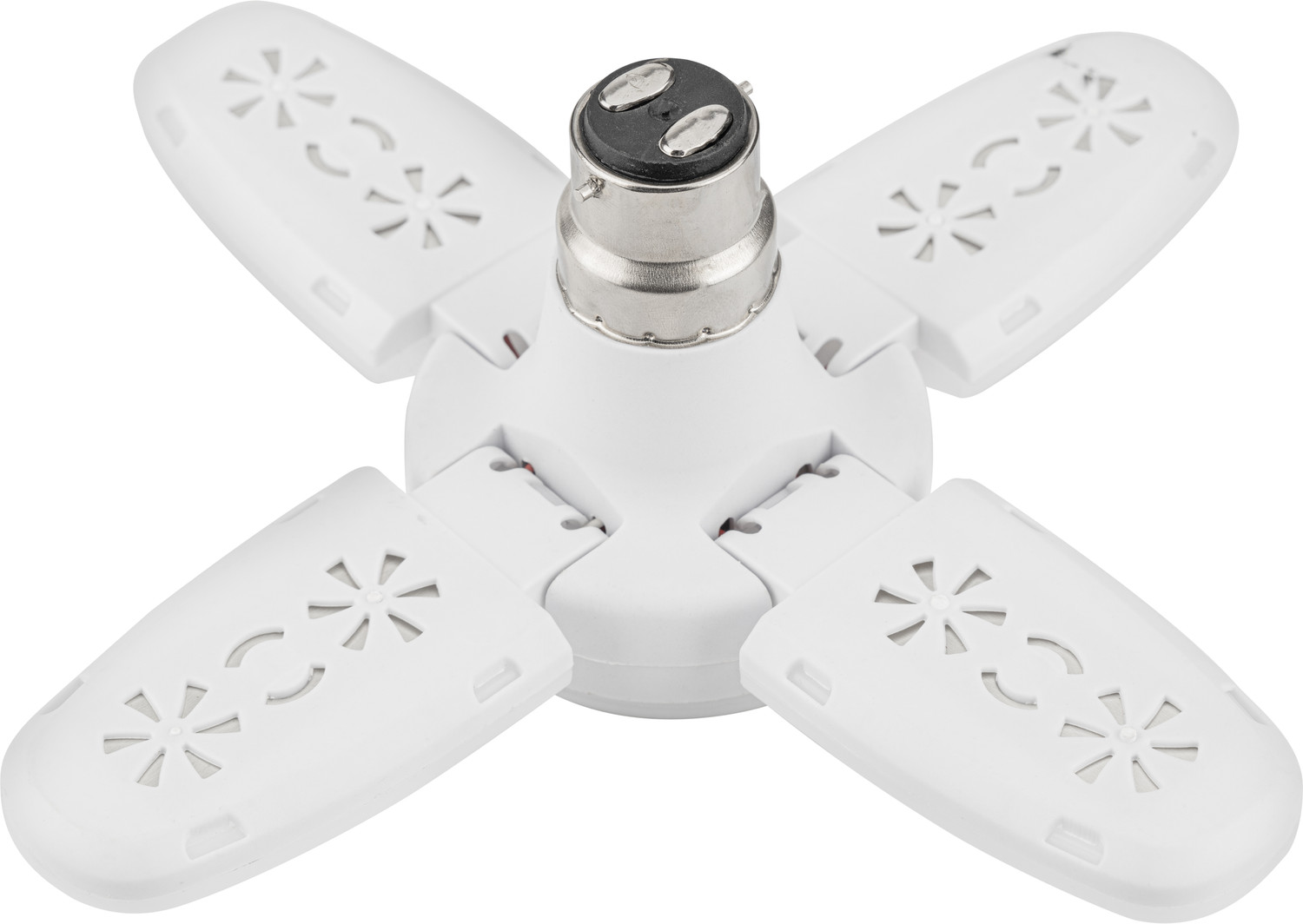 Image of youlite B22 Foldable Light, 28W 4-Leaf Fan Blade LED Pendant Lamp Ceiling Lamp