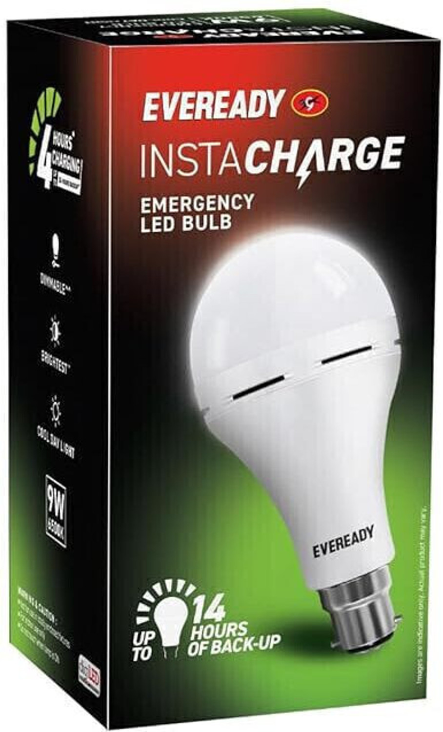Image of EVEREADY 9 W Inverter Standard B22 Inverter Bulb