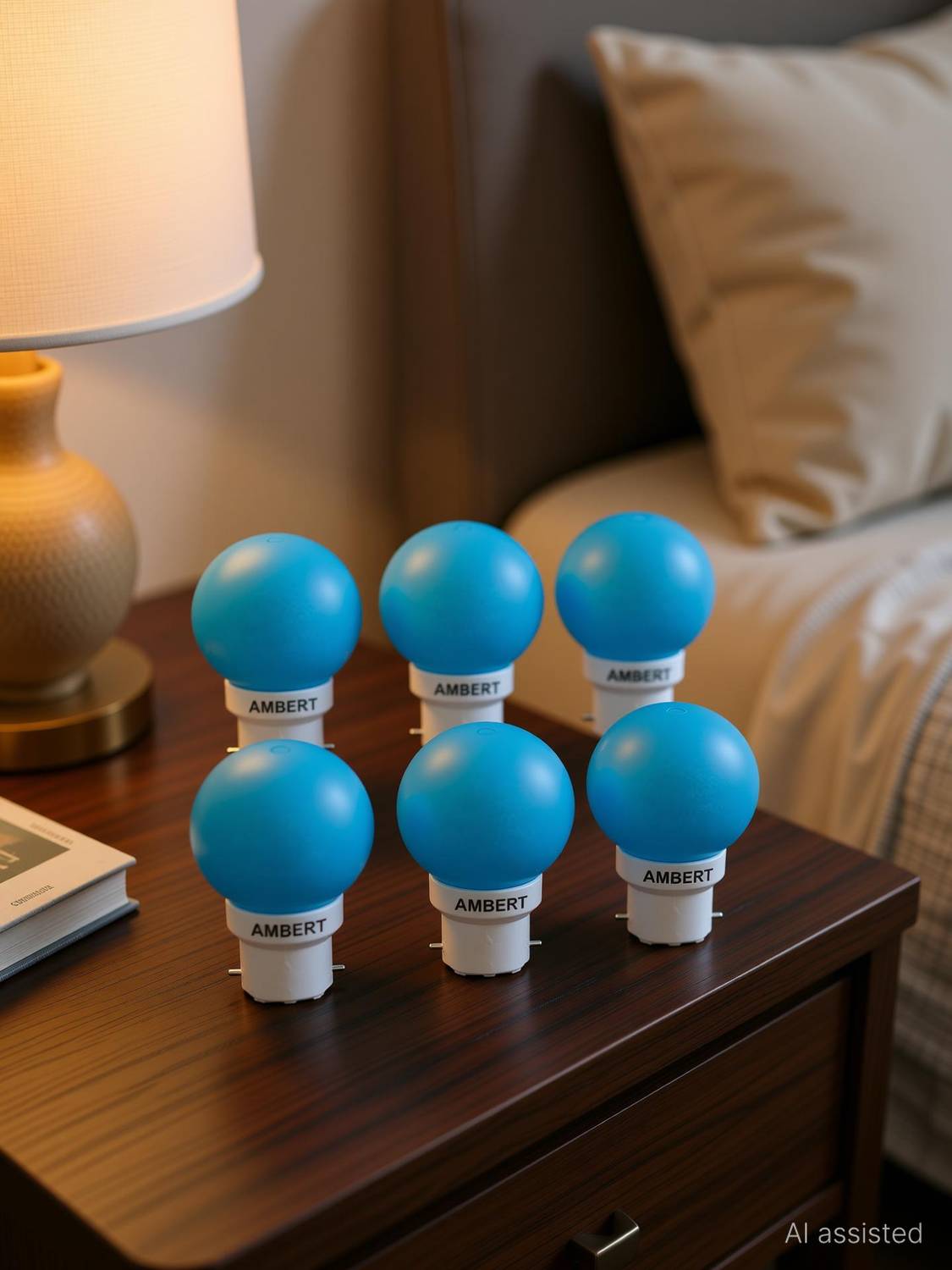 ambert 0.5 W Basic Round B22 LED Bulb