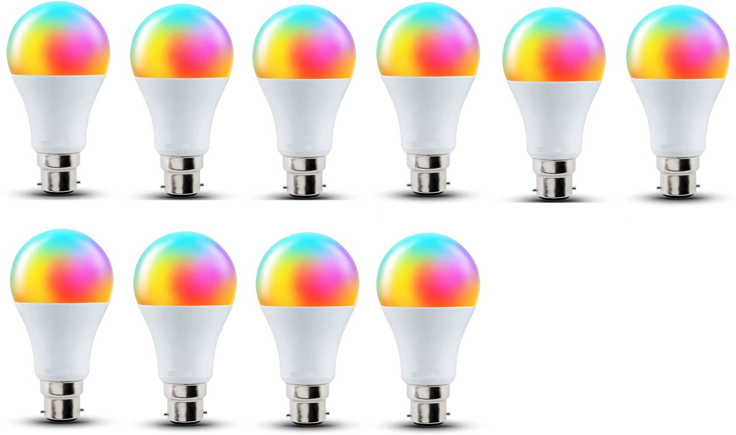 Brightstar 9 W Basic Round B22 LED Bulb