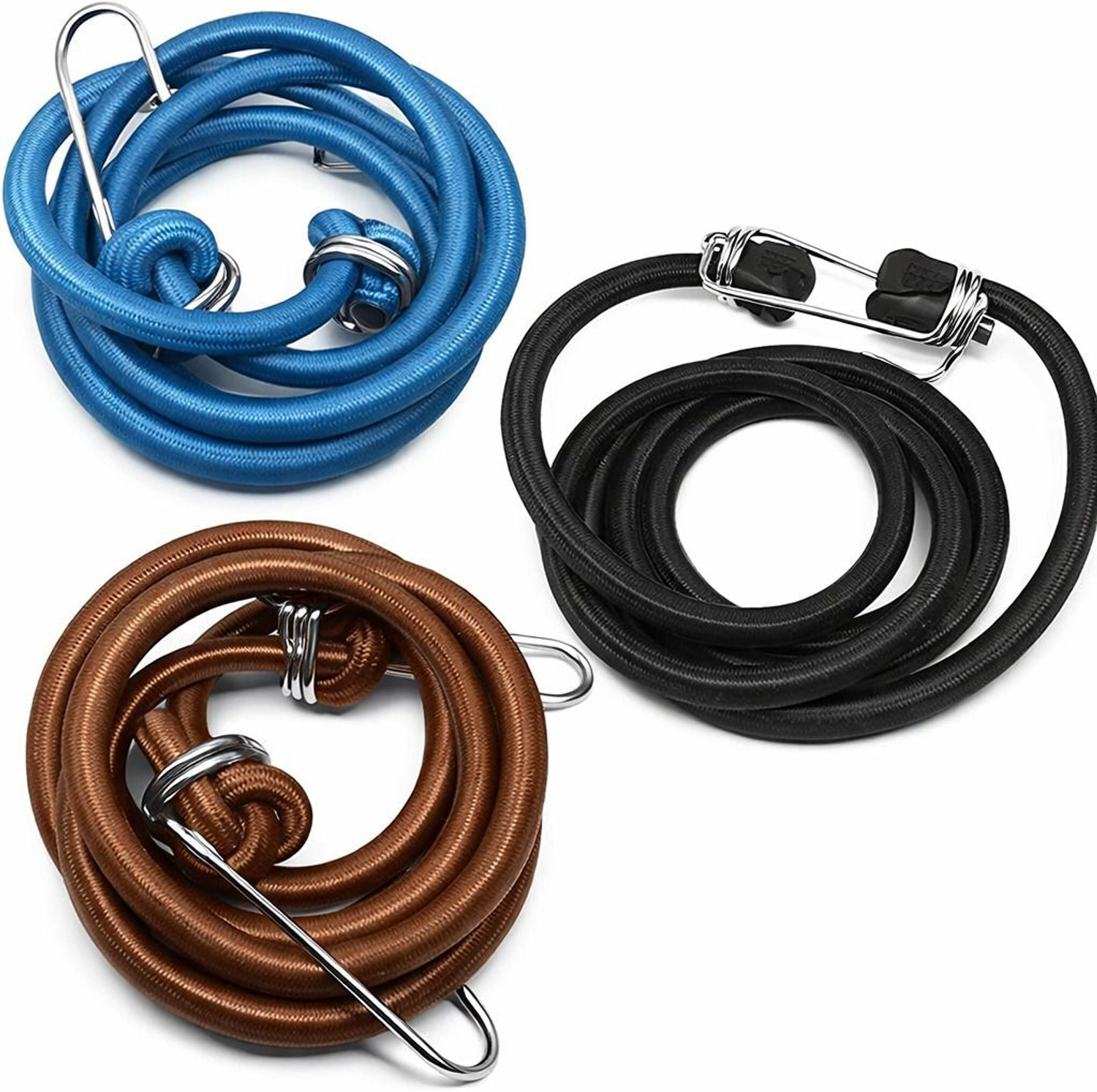 Image of shubhamtraders 3 piece flexible rope Bungee Cord