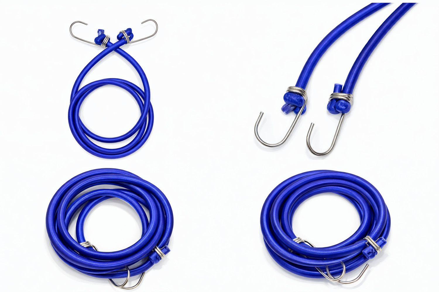 Image of shubhamtraders 3 piece flexible rope Bungee Cord
