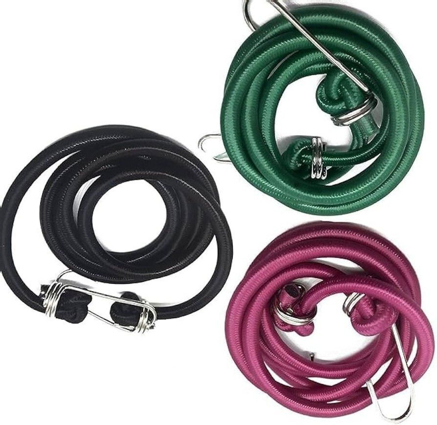 Image of shubhamtraders 3 piece flexible rope Bungee Cord