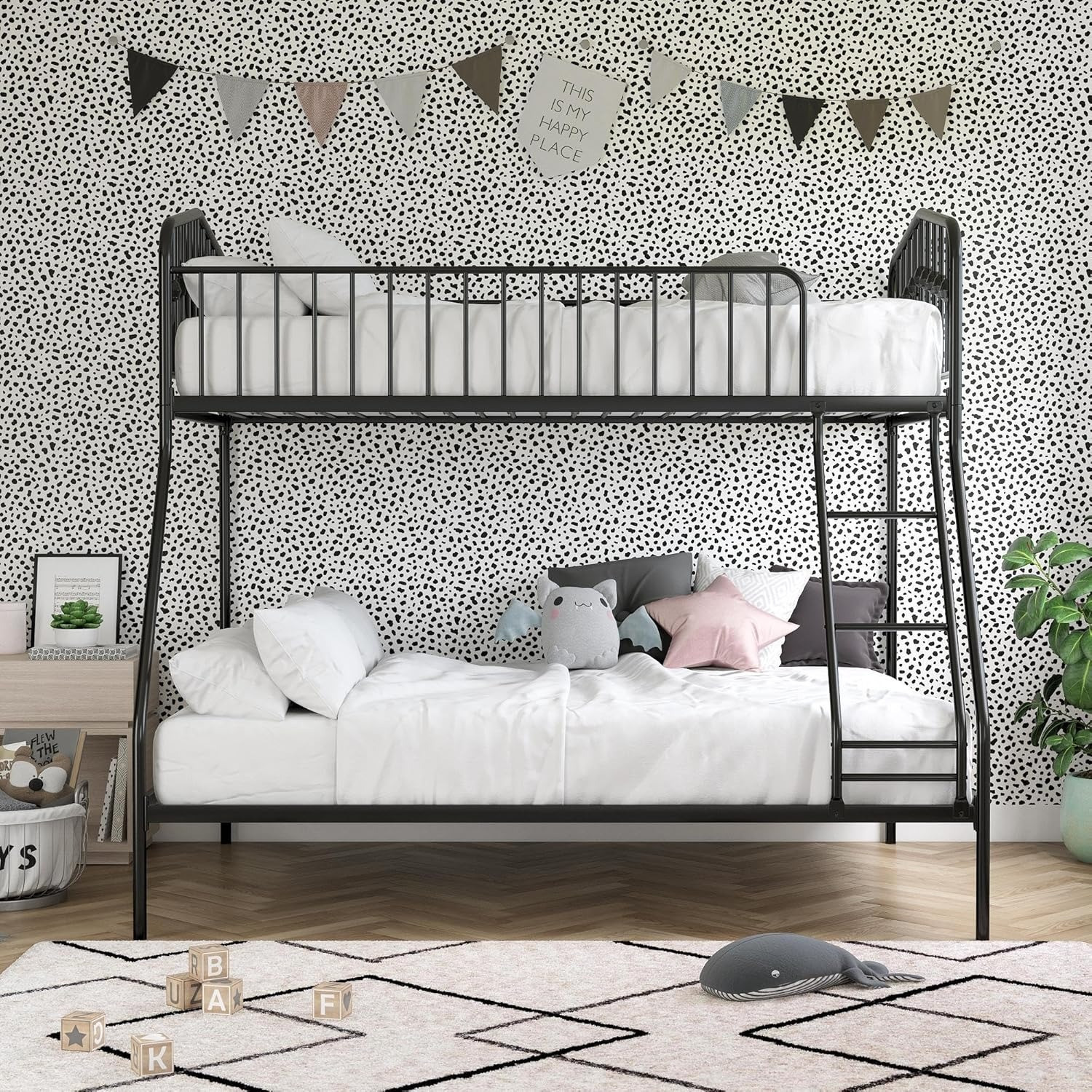 Image of IRONIC HOUSE Bushwick Metal Bunk Bed Metal Bunk Bed