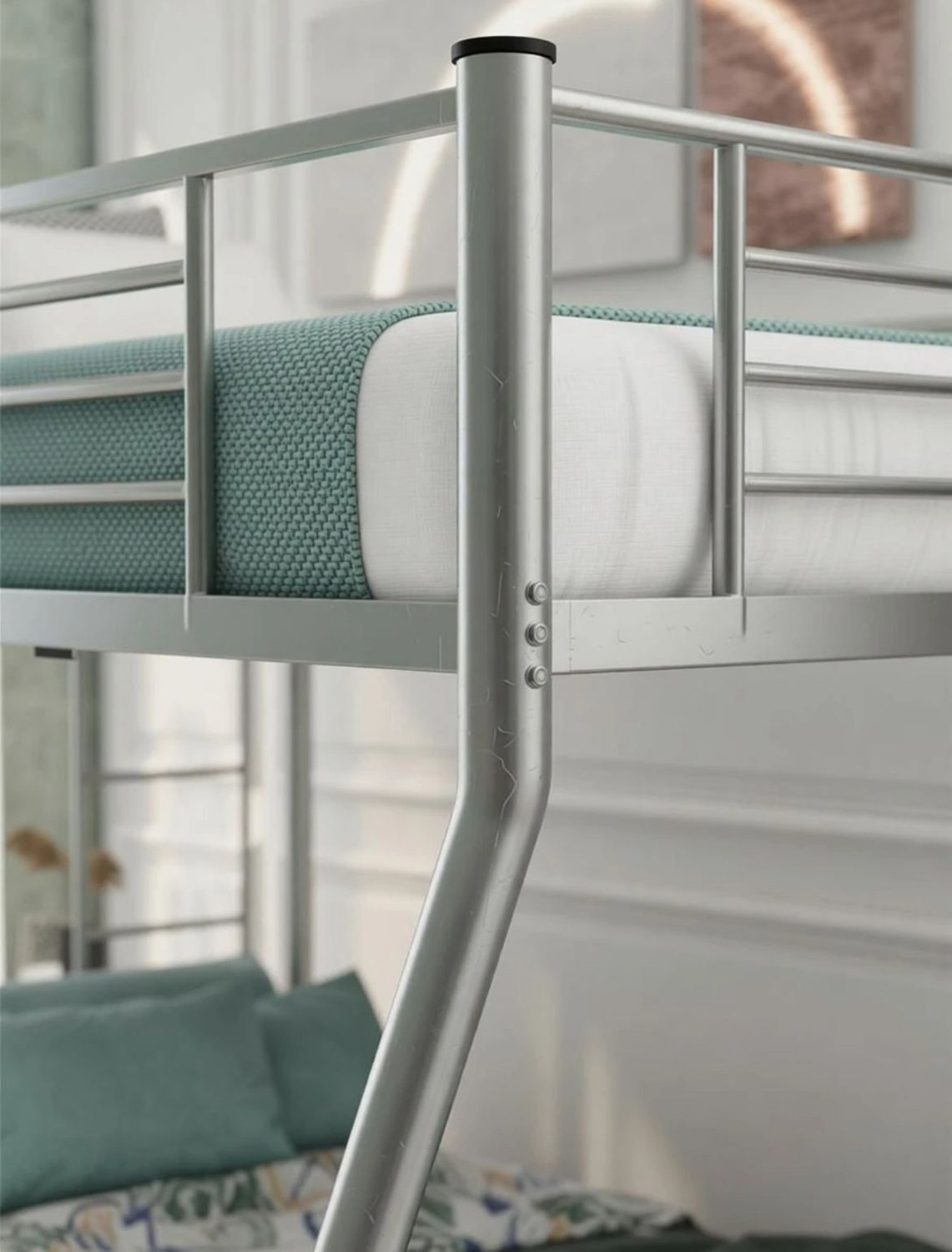 Image of KTG HANDICRAFTS Metal Bunk Bed