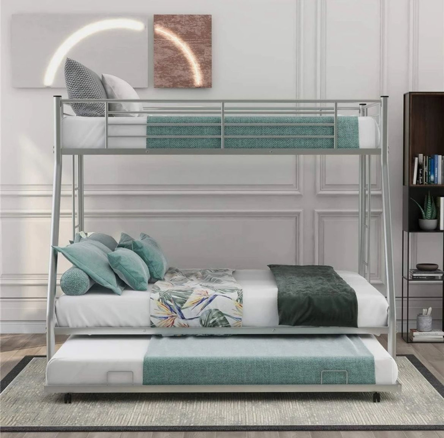 Image of KTG HANDICRAFTS Metal Bunk Bed