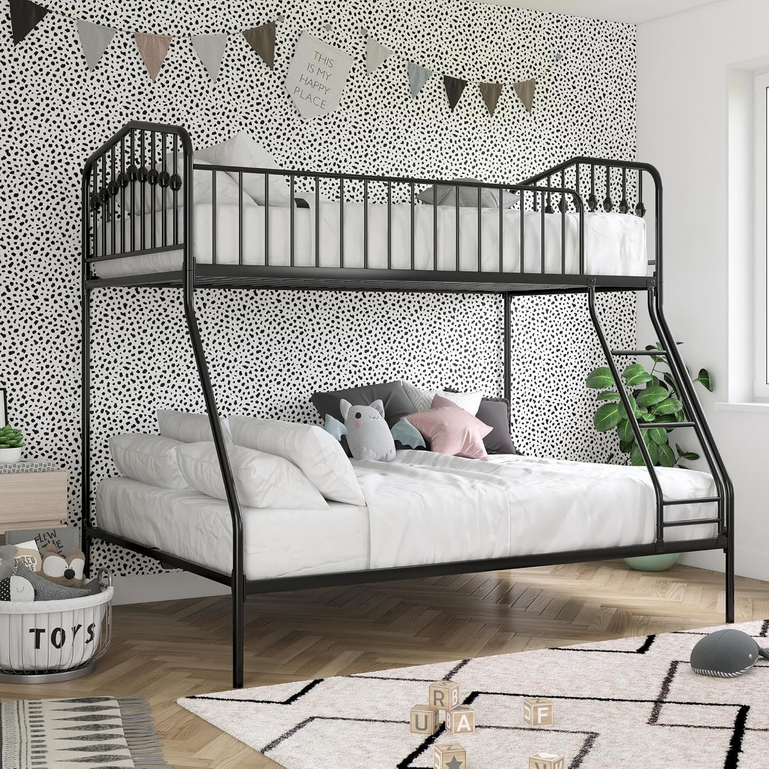 Image of IRONIC HOUSE Bushwick Metal Bunk Bed Metal Bunk Bed