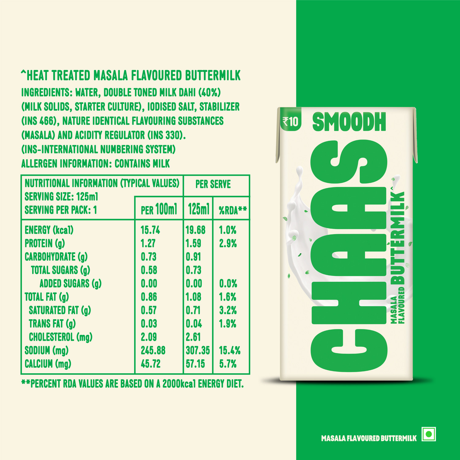 Image of Smoodh Masala Buttermilk