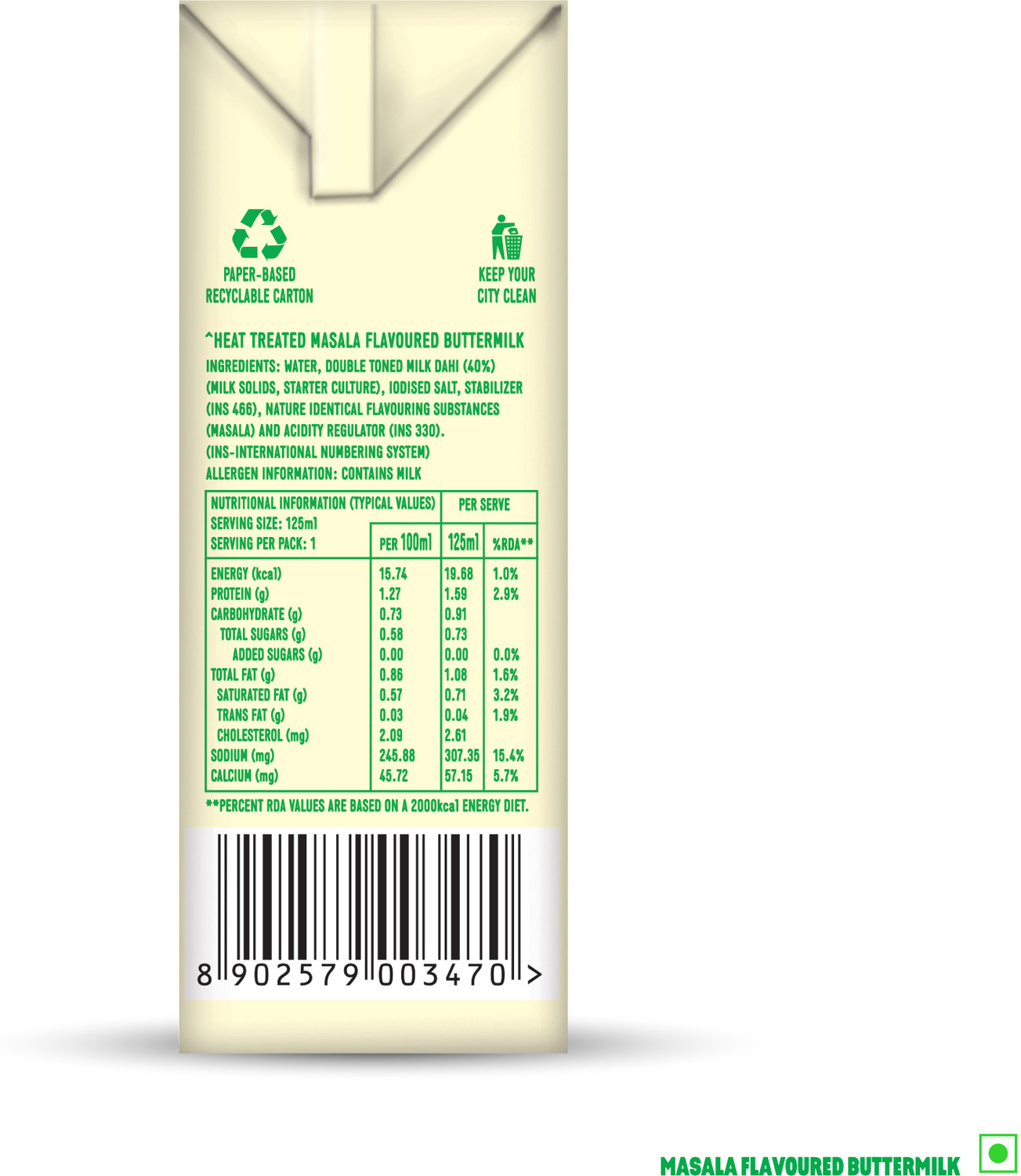 Image of Smoodh Masala Buttermilk