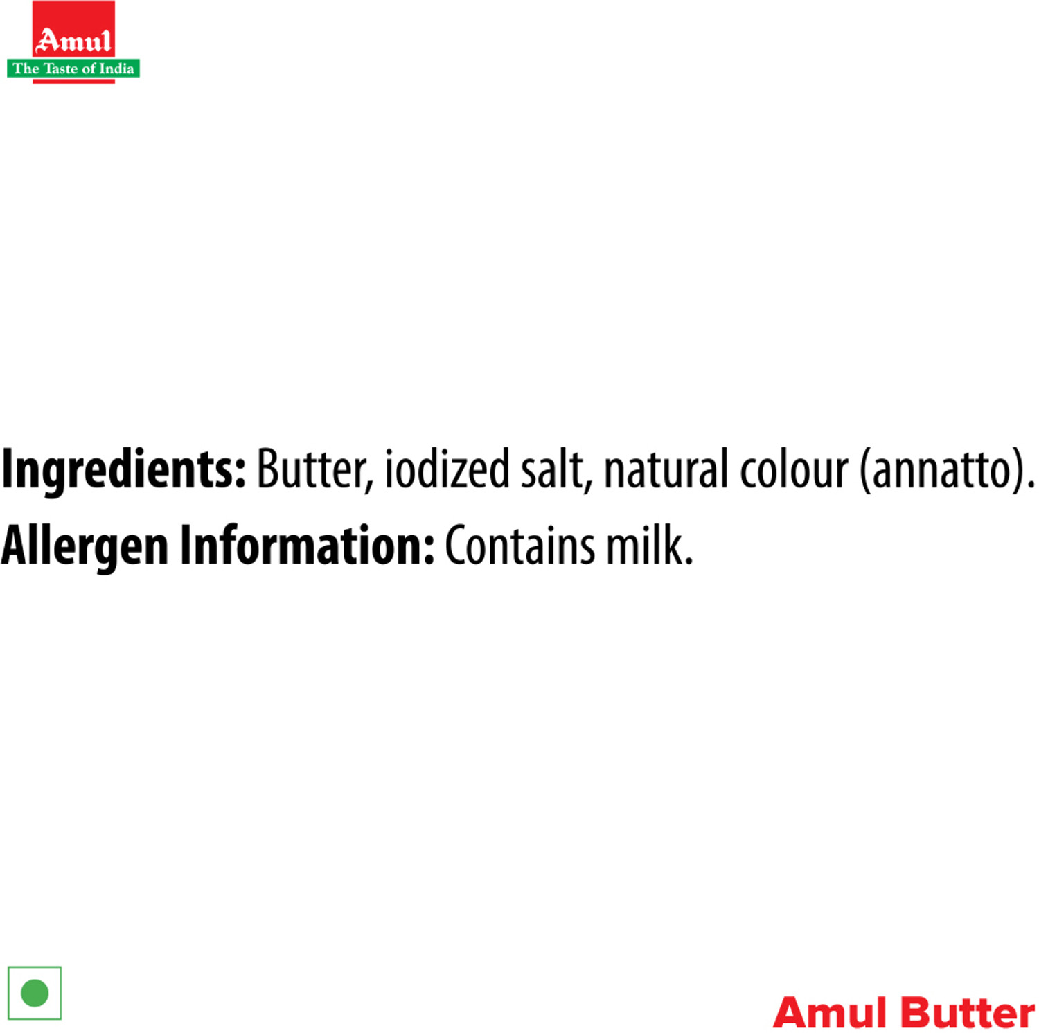 Image of Amul Pasteurised Salted Butter