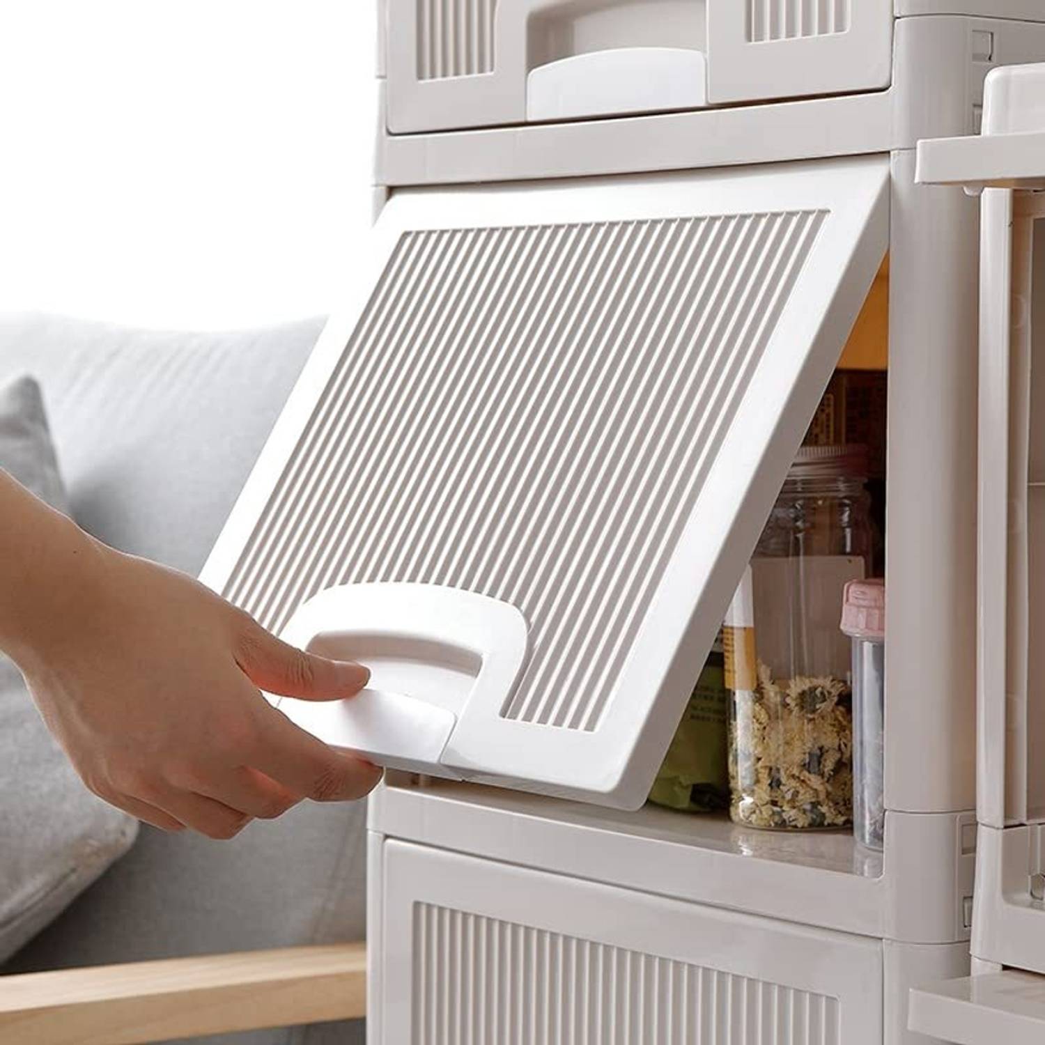 ALCY 5 Layer Plastic Wardrobe - Image 2